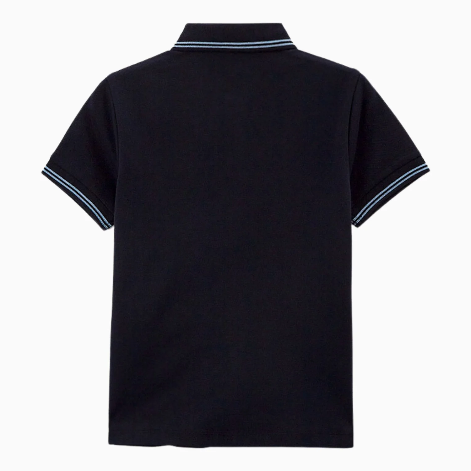 Kid's Pique Short Sleeve Polo Shirt - Image 2