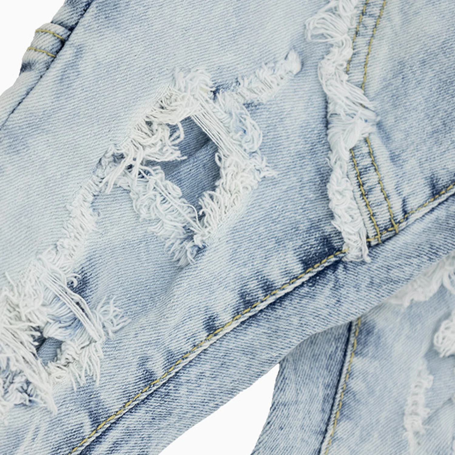 Kid's Distressed Carpenter Slim Jeans Pant - Image 4