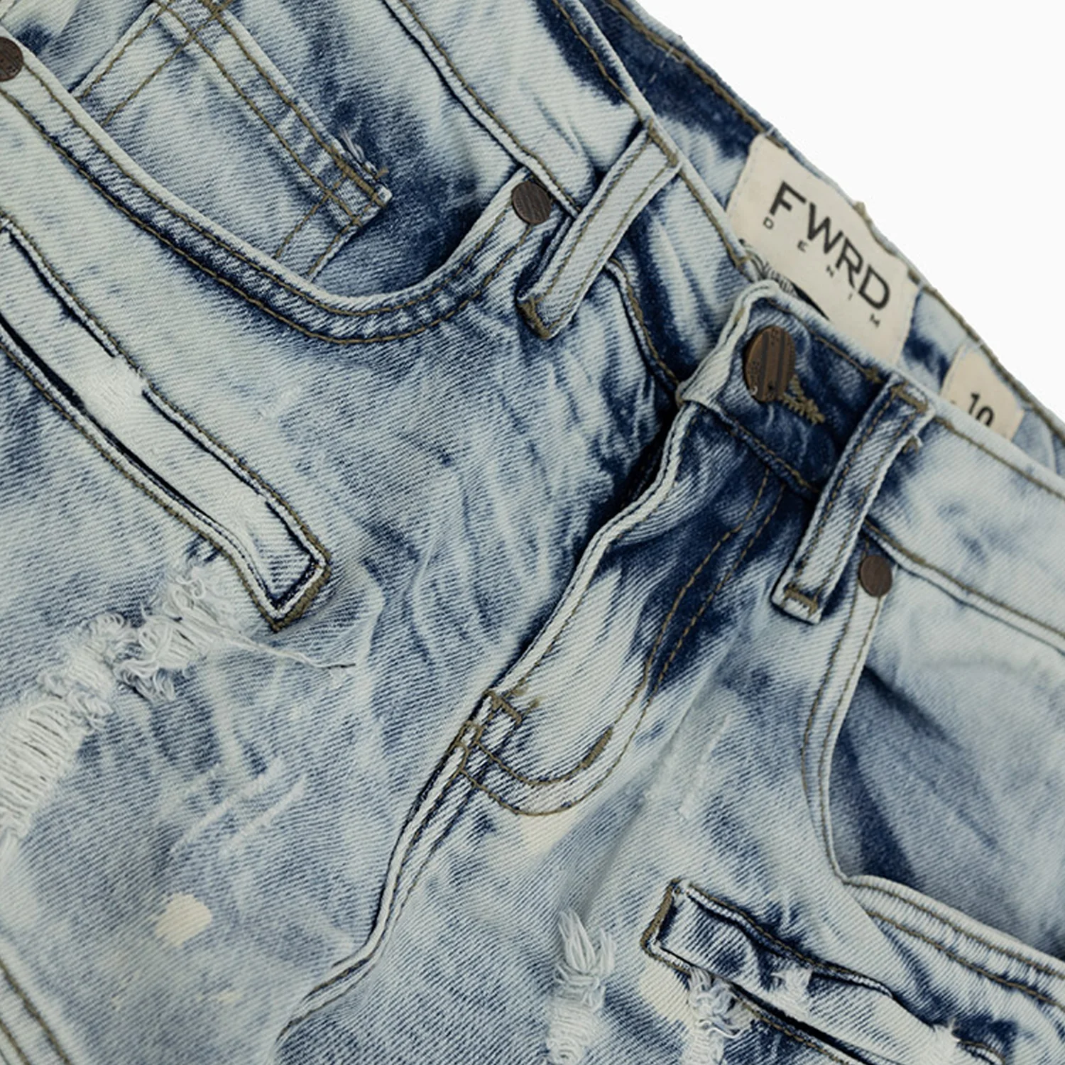 Kid's Motocross Denim Slim Jeans Pant - Image 5