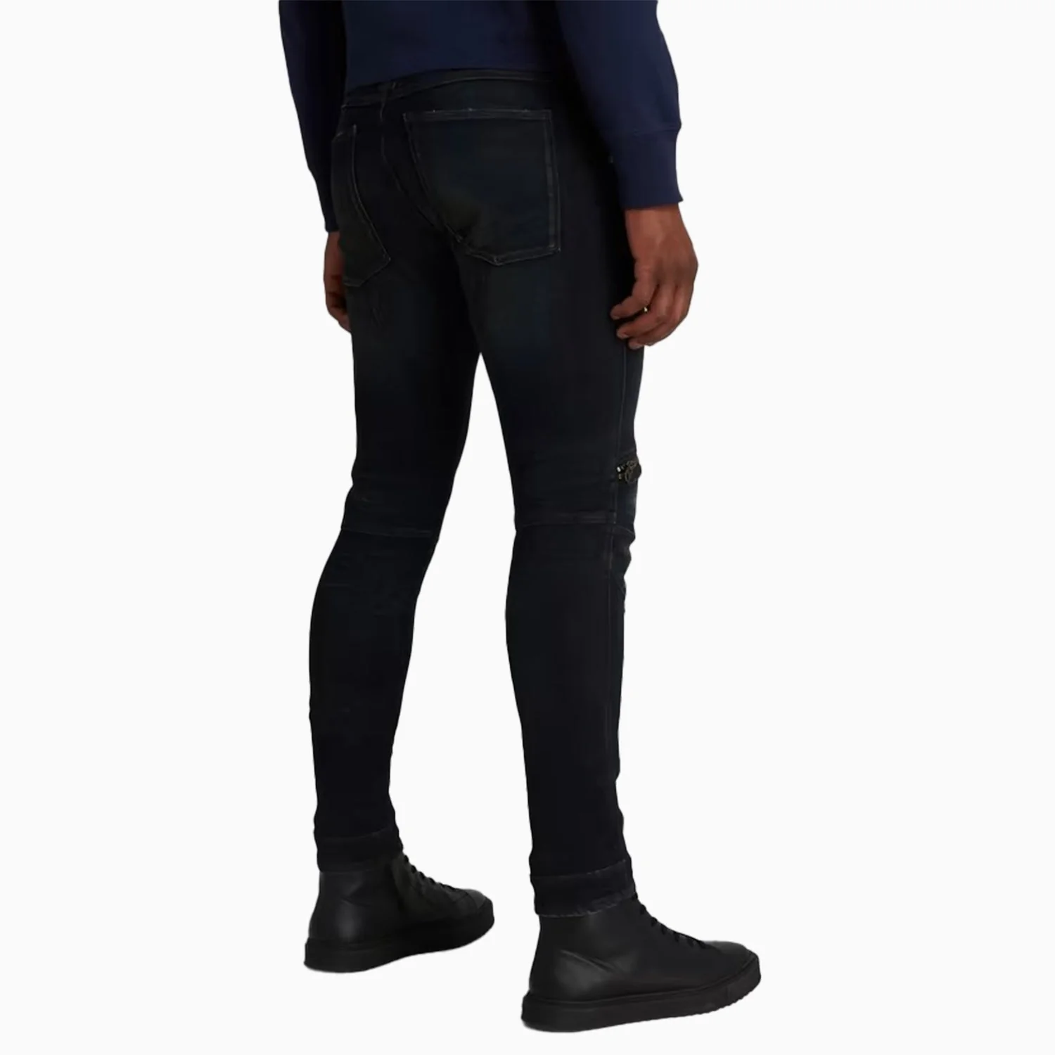 Men's 5620 3D Zip Knee Skinny Denim Jeans - Image 3