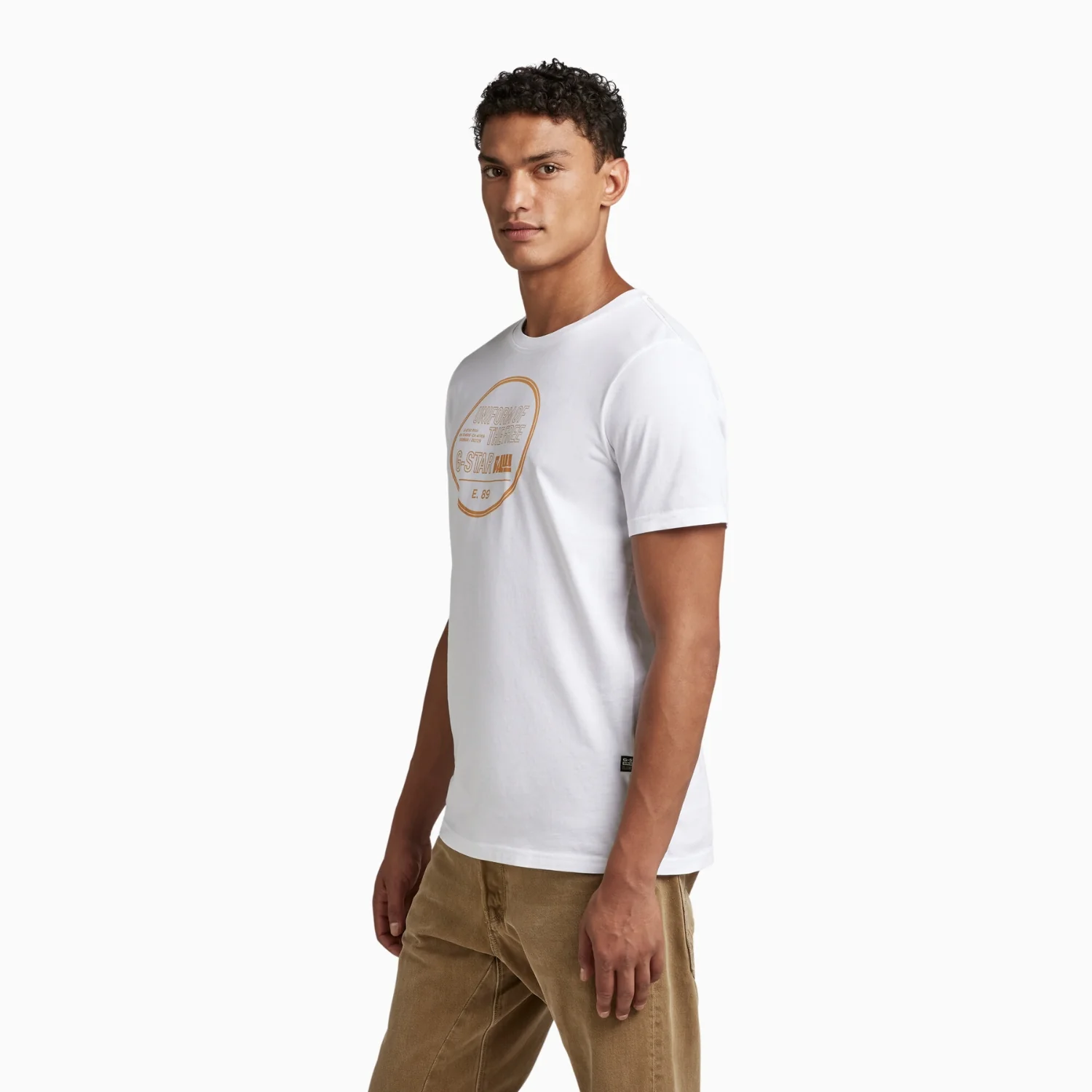 Men's Chest Gr Slim R T Crew Neck T Shirt - Image 4