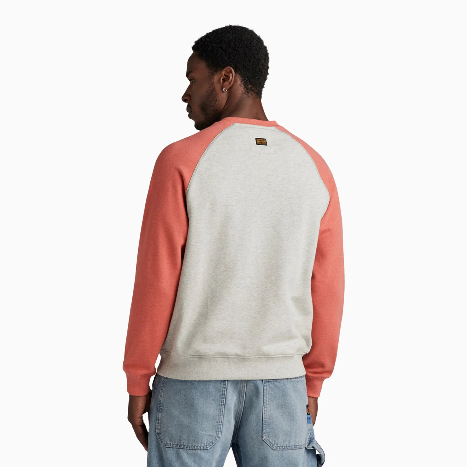 Men's Collegic Raglan Loose Sweatshirt - Image 3