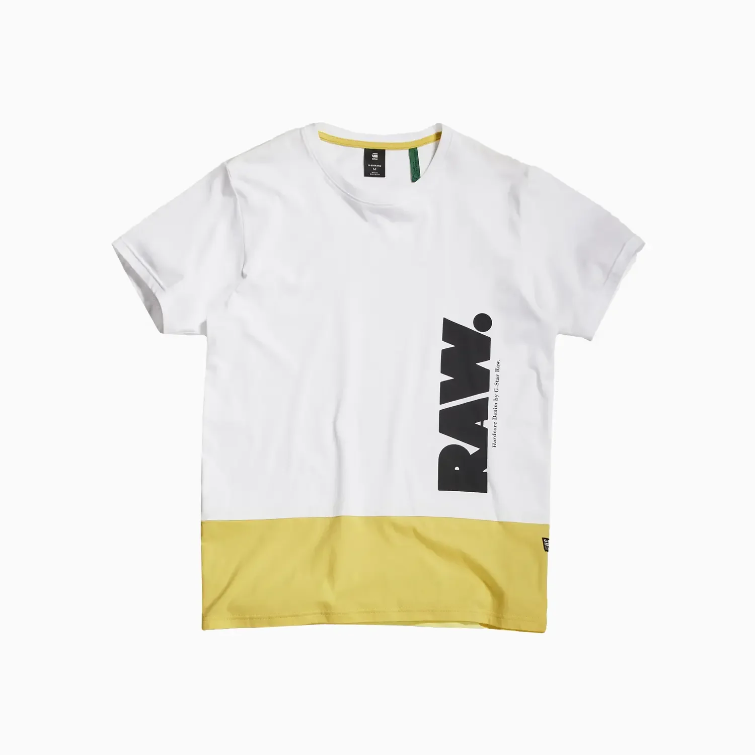 Men's Color Block RAW T Shirt - Image 2