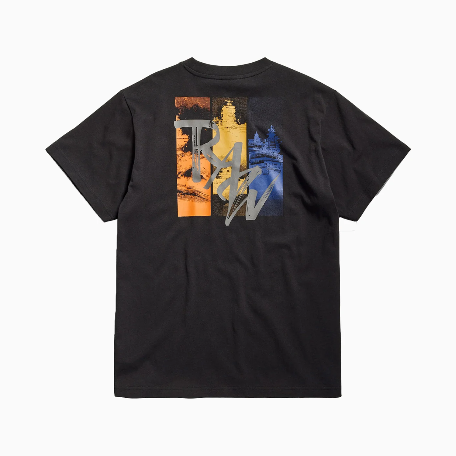 Men's Flight Deck Back Graphic Loose T-Shirt - Image 2