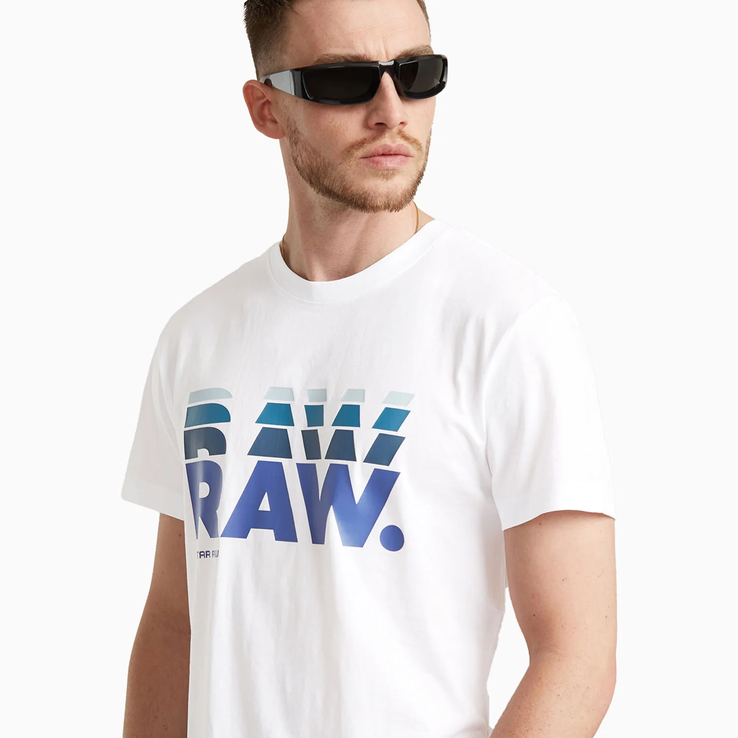 Men's G Star Graphic Crew Neck T Shirt - Image 4