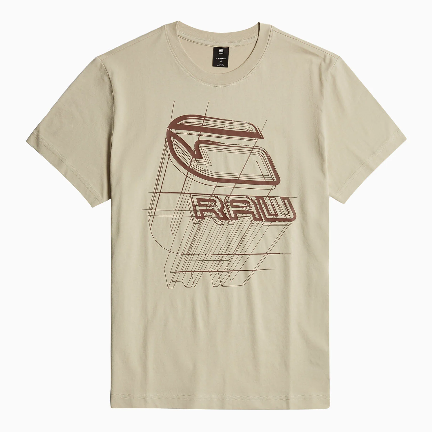 Men's Graphic Bright Crew Neck T Shirt - Image 2