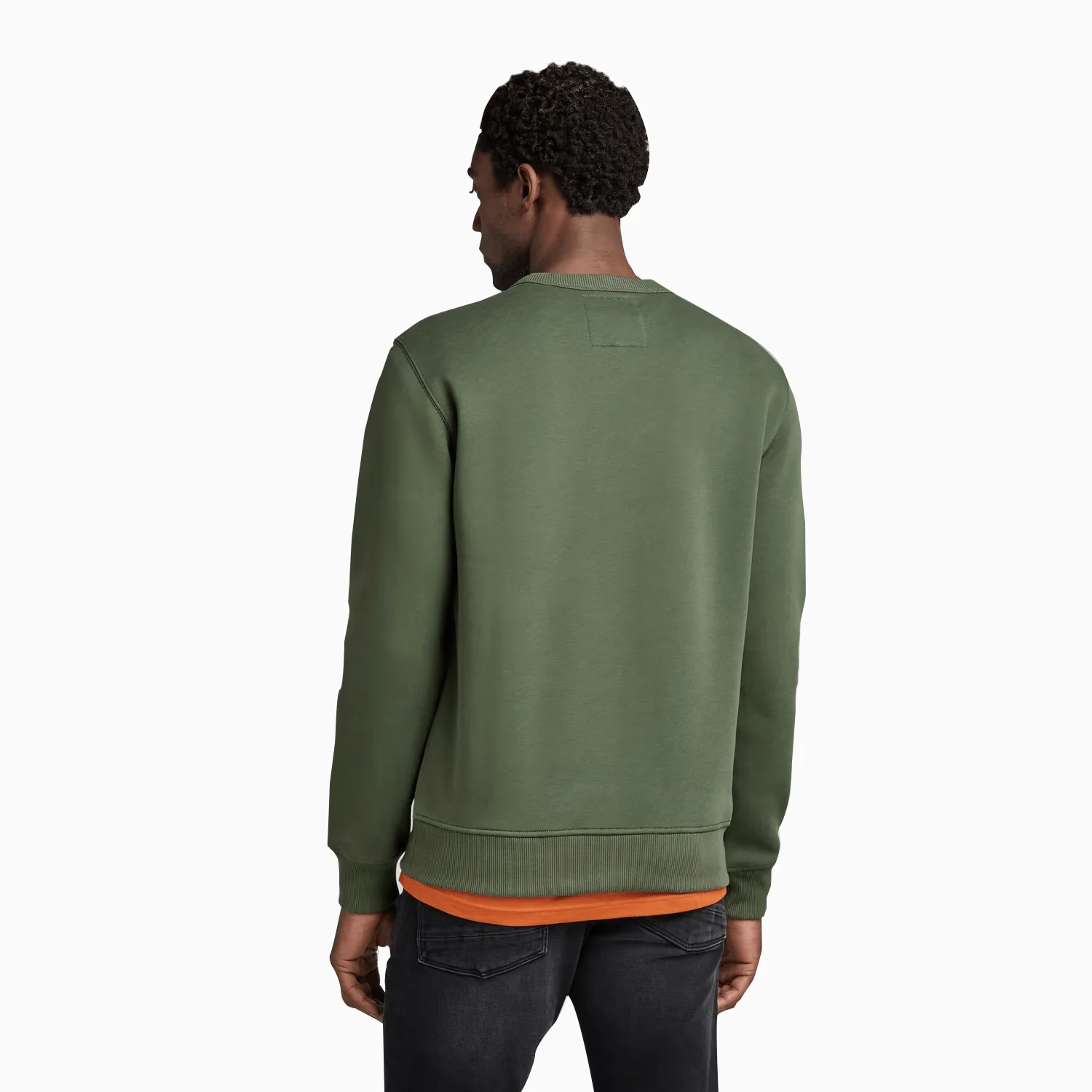 Men's Multi Colored Raw Sweatshirt - Image 3