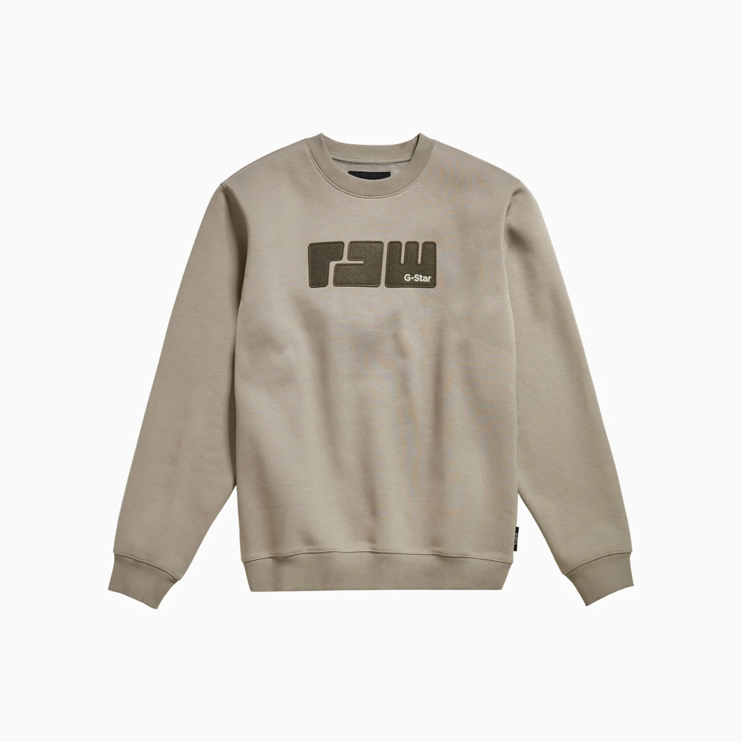 Men's Raw Felt Logo Sweatshirt - Image 2