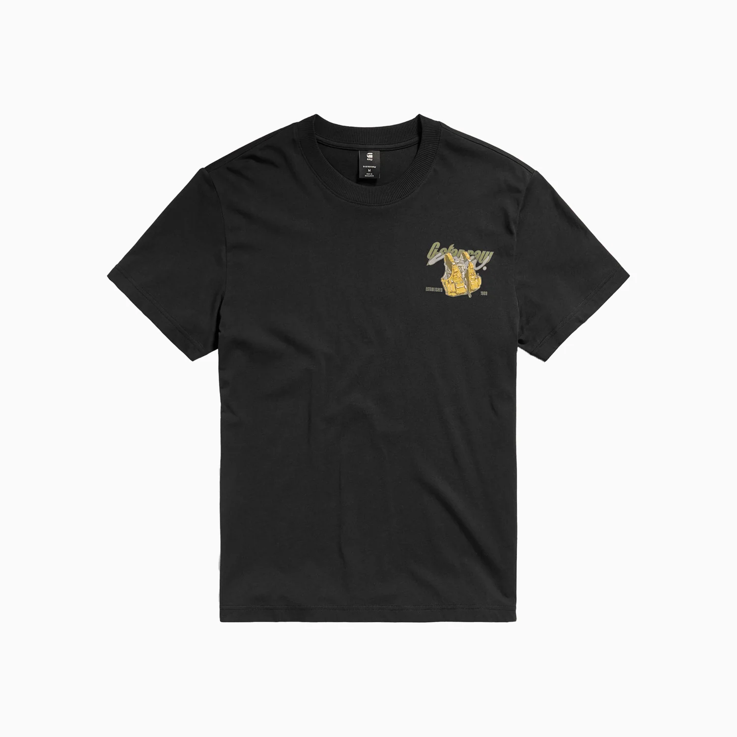 Men's Vest Back Graphic T-Shirt - Image 3