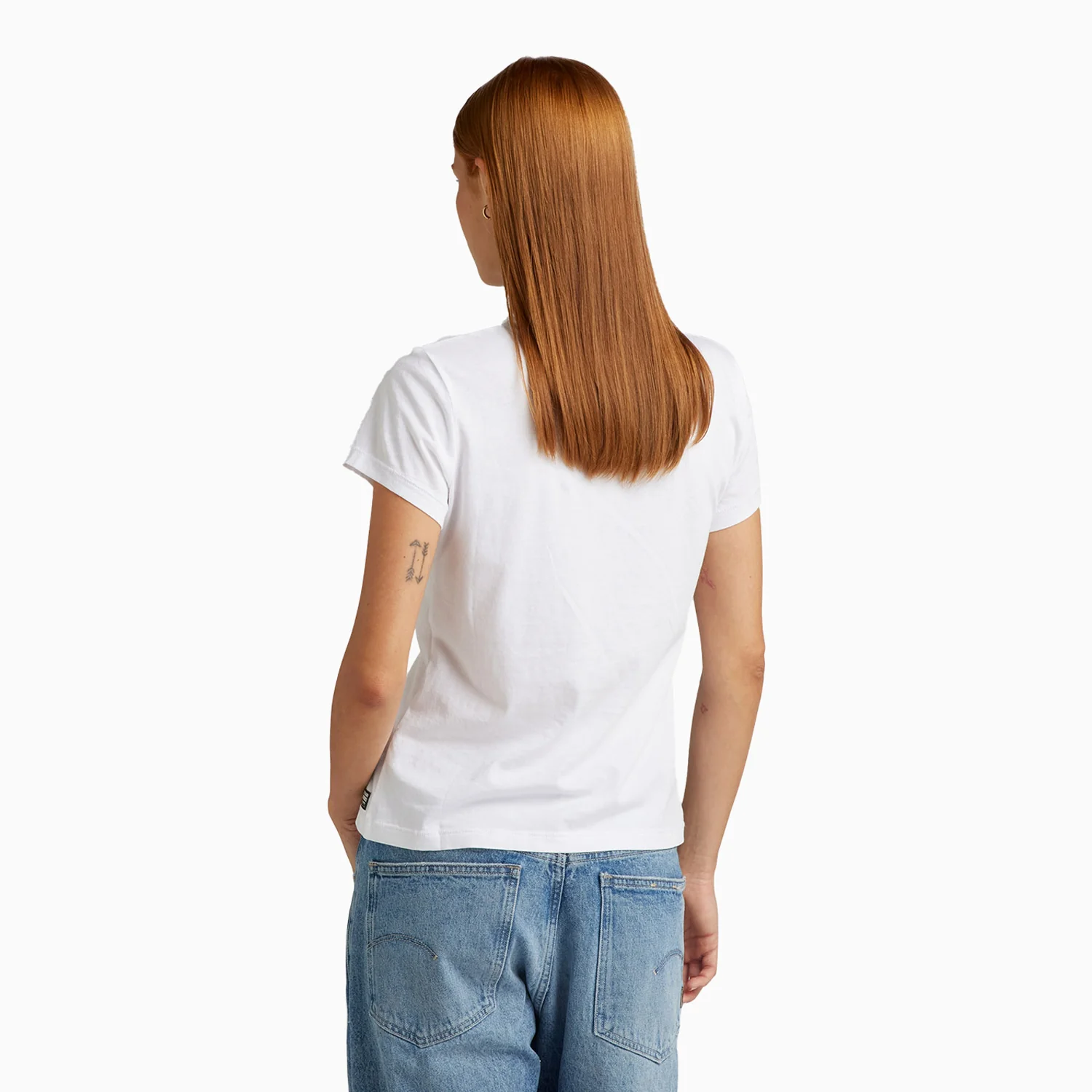 Women's Calligraphy Graphic Short Sleeve T-Shirt - Image 3