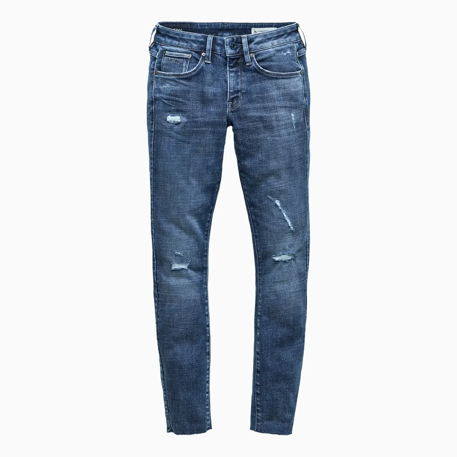 Women's 3301 Mid Skinny Ankle Denim Jeans - Image 2