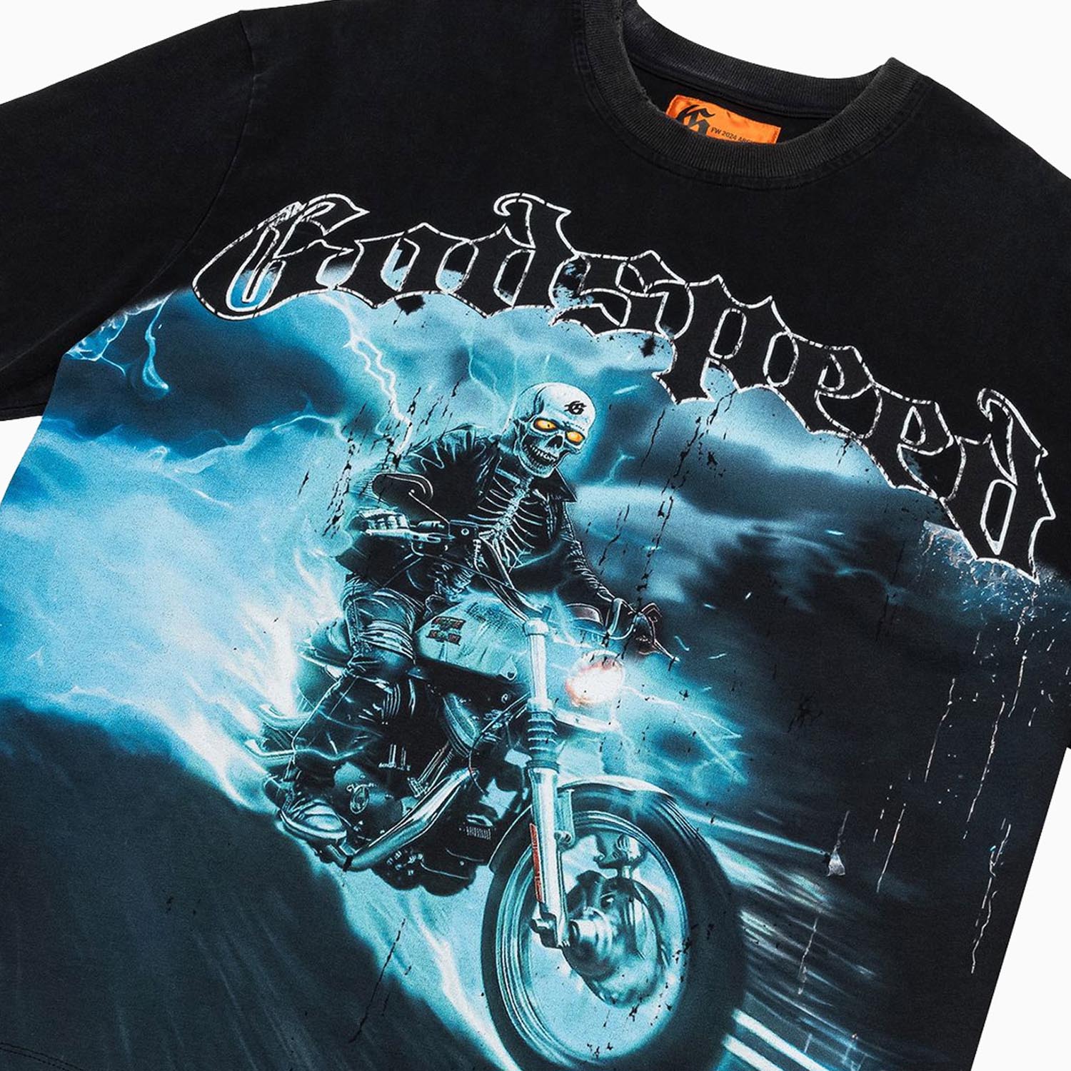 Men's Blu Flame T-Shirt - Image 2