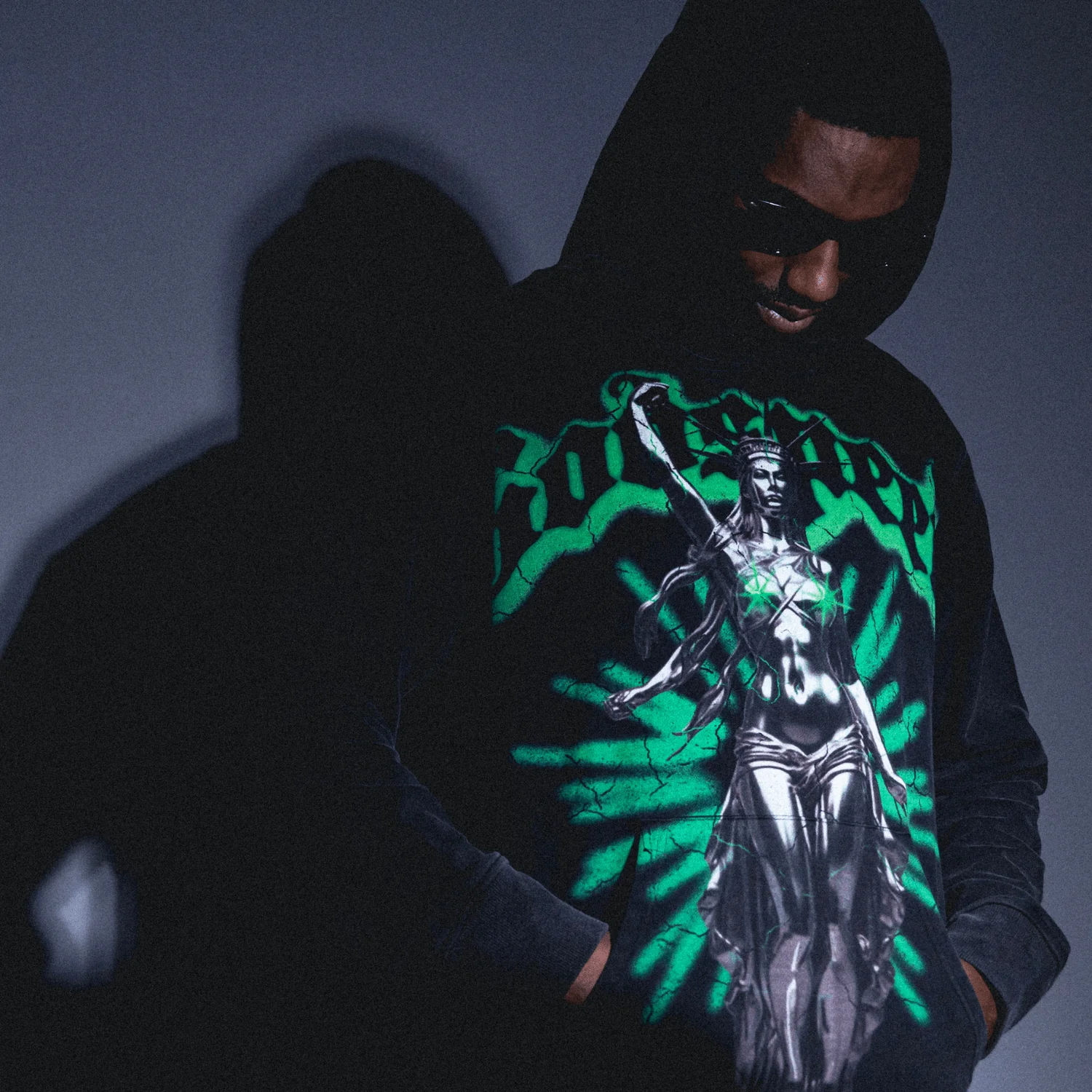 Men's Modern Liberty Pull Over Hoodie - Image 3