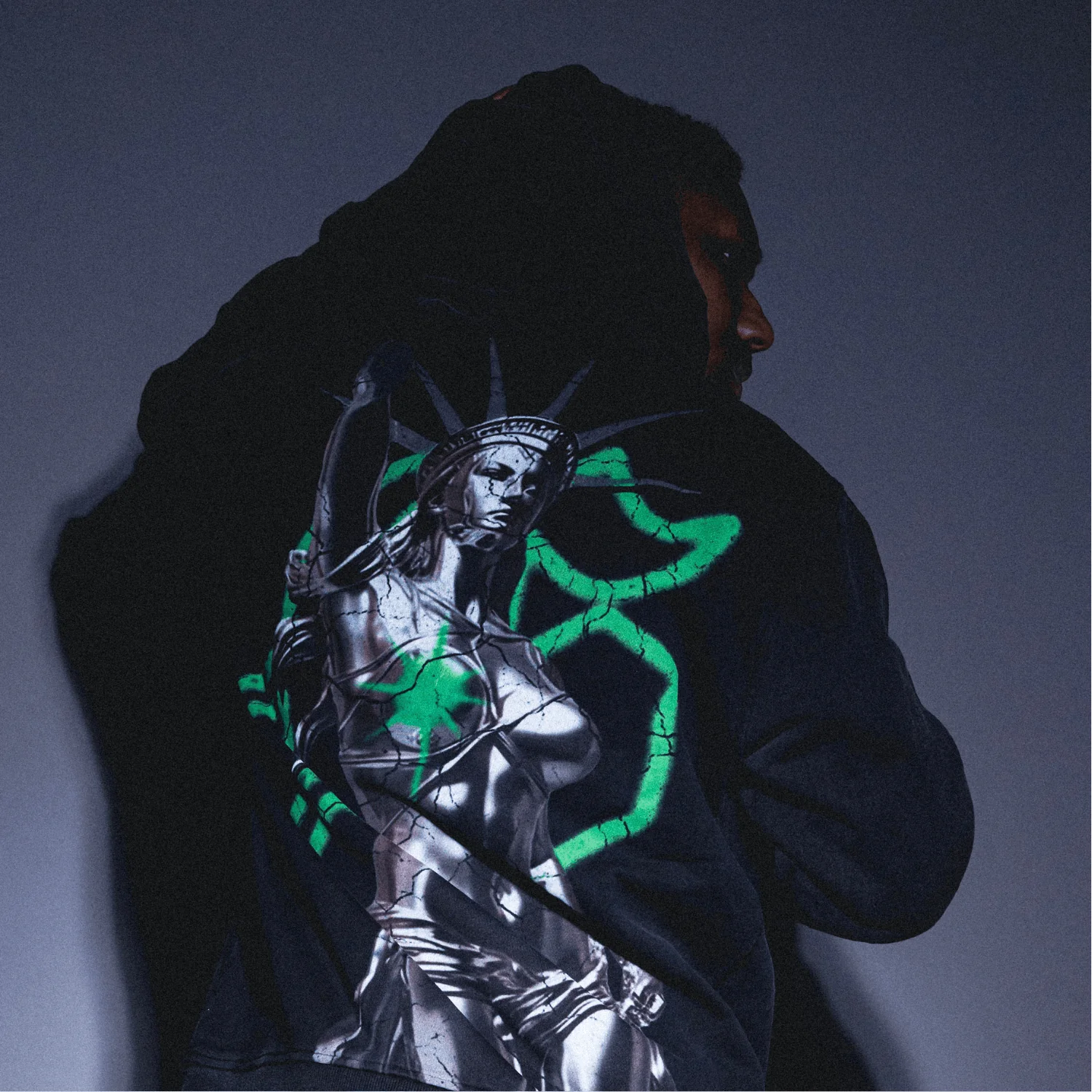 Men's Modern Liberty Pull Over Hoodie - Image 5