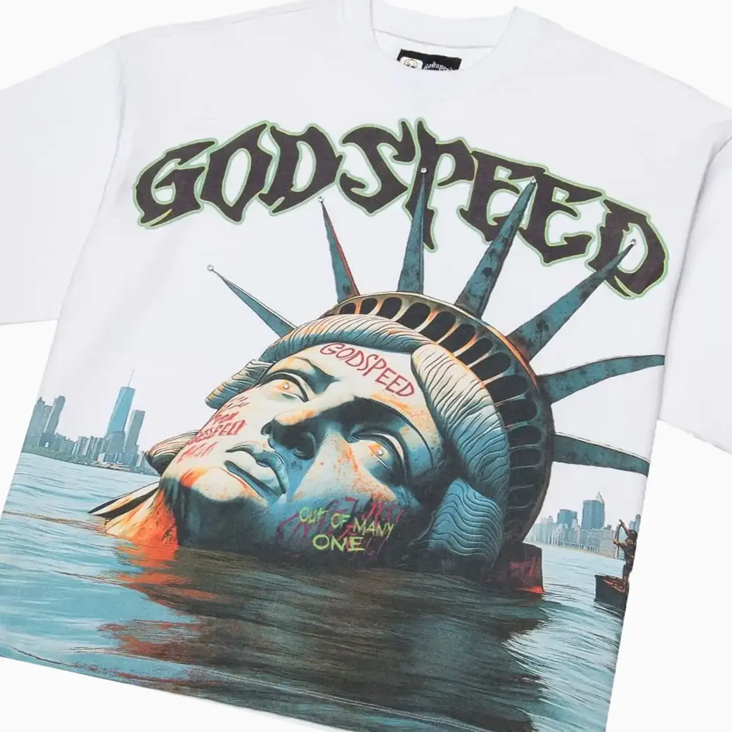 Men's Sunken Liberty Short Sleeve T-Shirt - Image 3