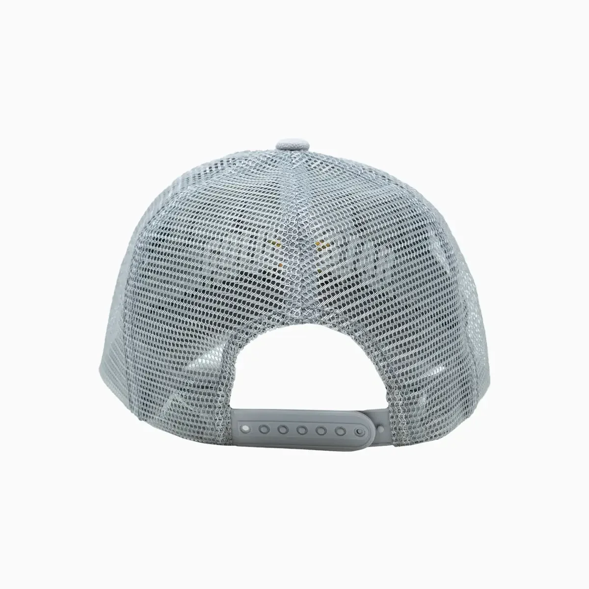 Full Moon Wolf Light Gray Trucker Hat - Image 2