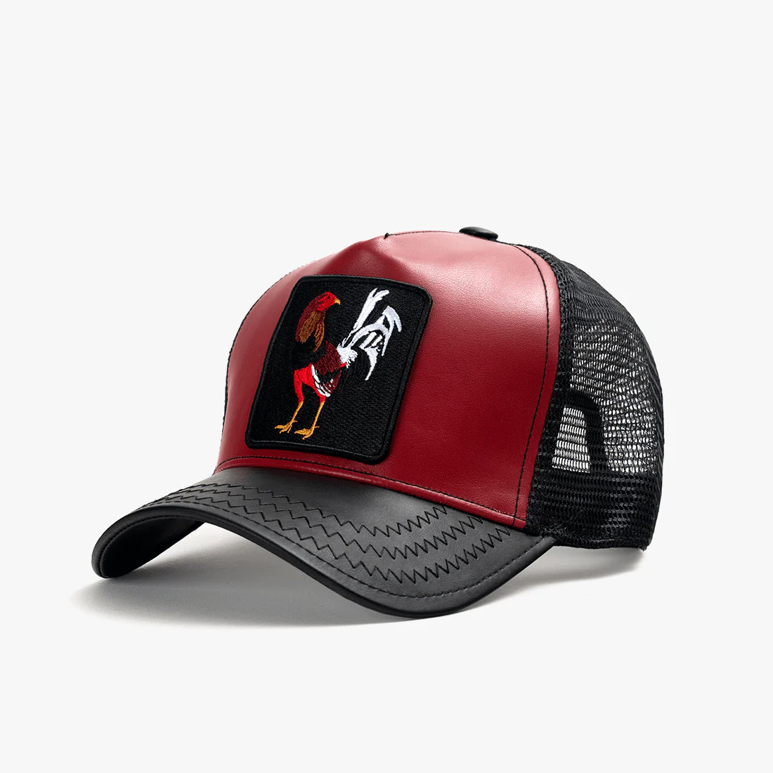 Men's Rooster Trucker Hat - Image 2