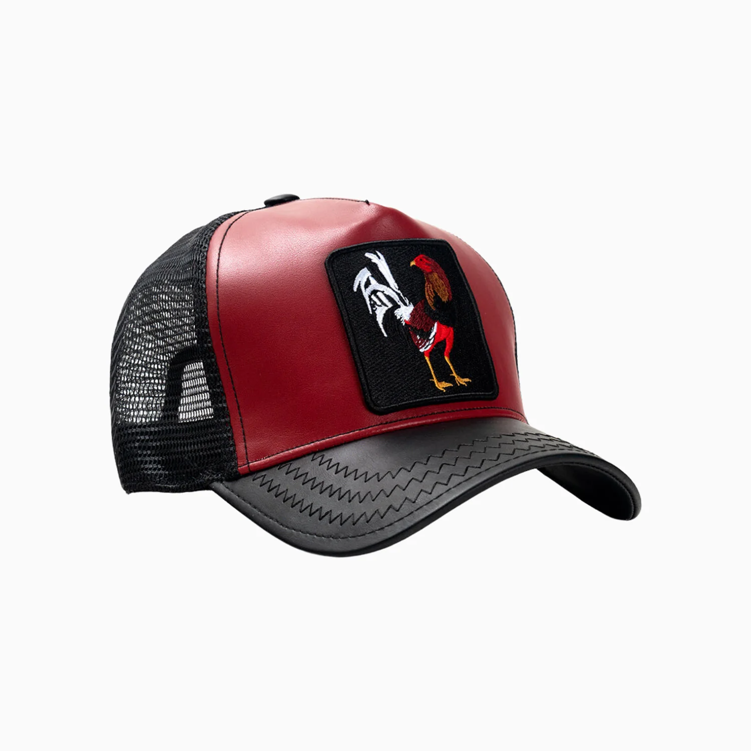 Men's Rooster Trucker Hat - Image 4