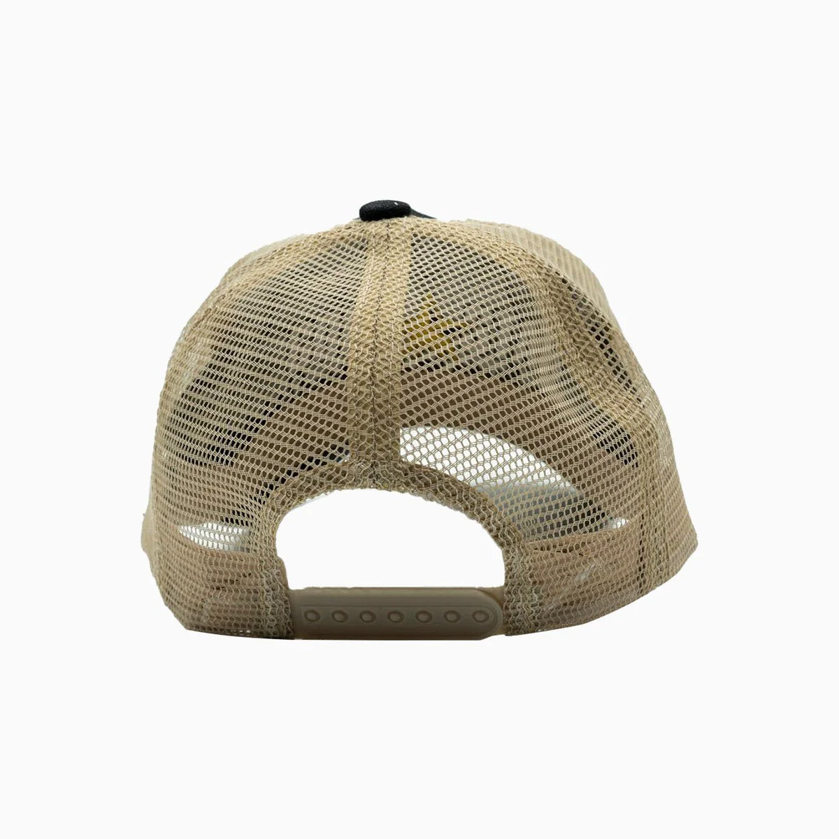 The Bull Black Beige Trucker Hat - Image 4