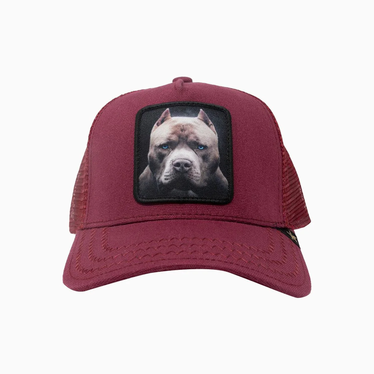 The Pit Bull Burgundy Trucker Hat