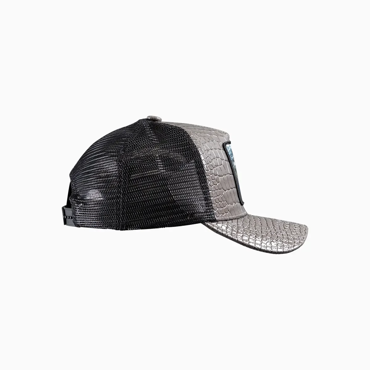 The Predator Leather Trucker Hat - Image 4