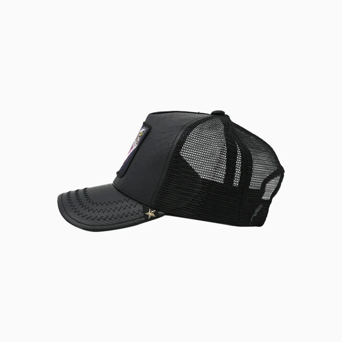 The Sneak Leather Trucker Hat - Image 4