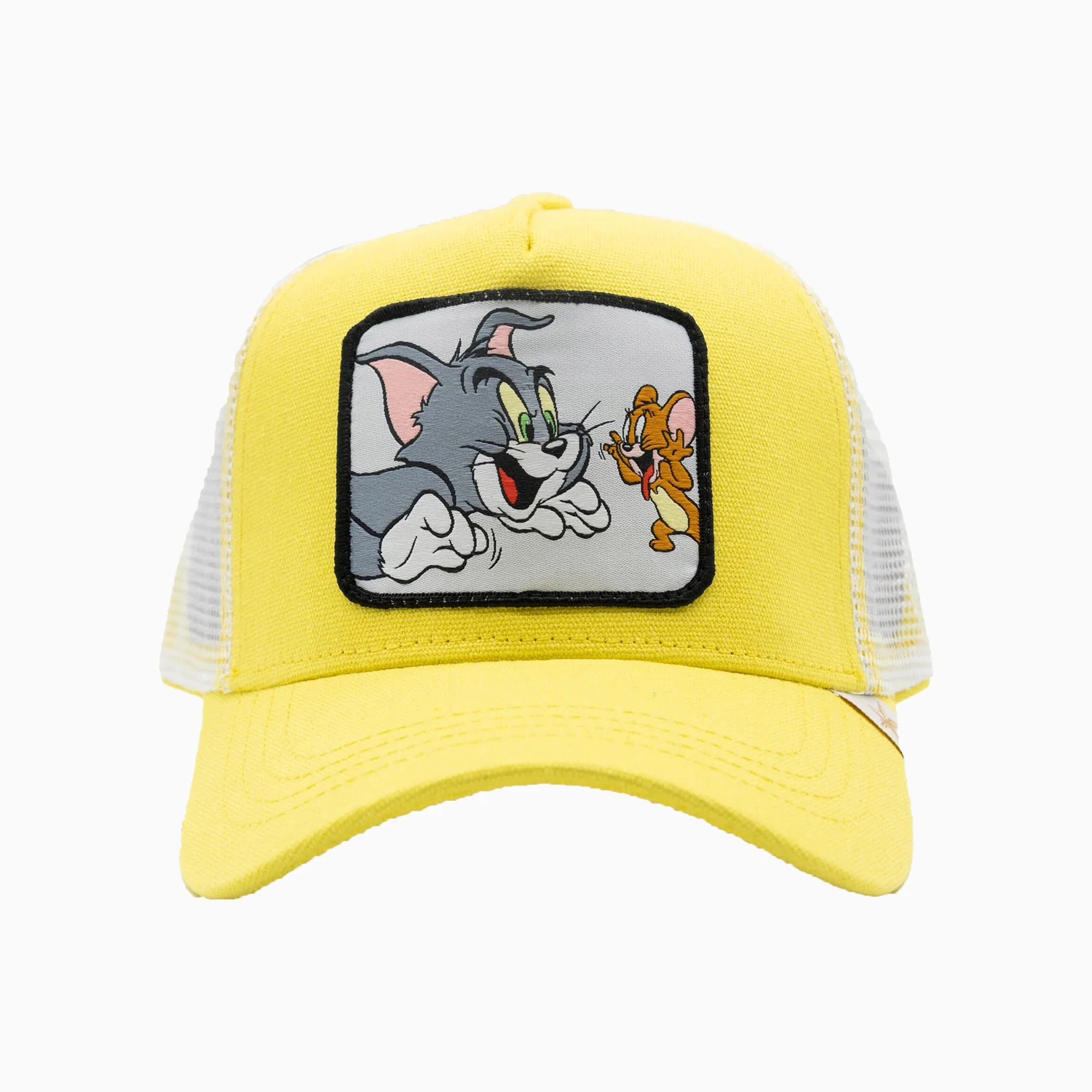 The Tom And Jerry Yellow Trucker Hat