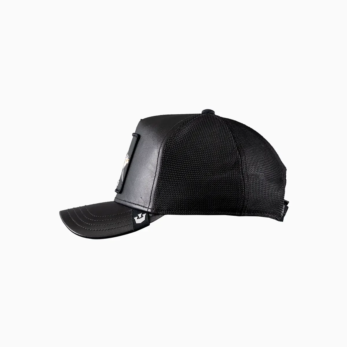 RAGE Leather Shark Trucker Hat - Image 5