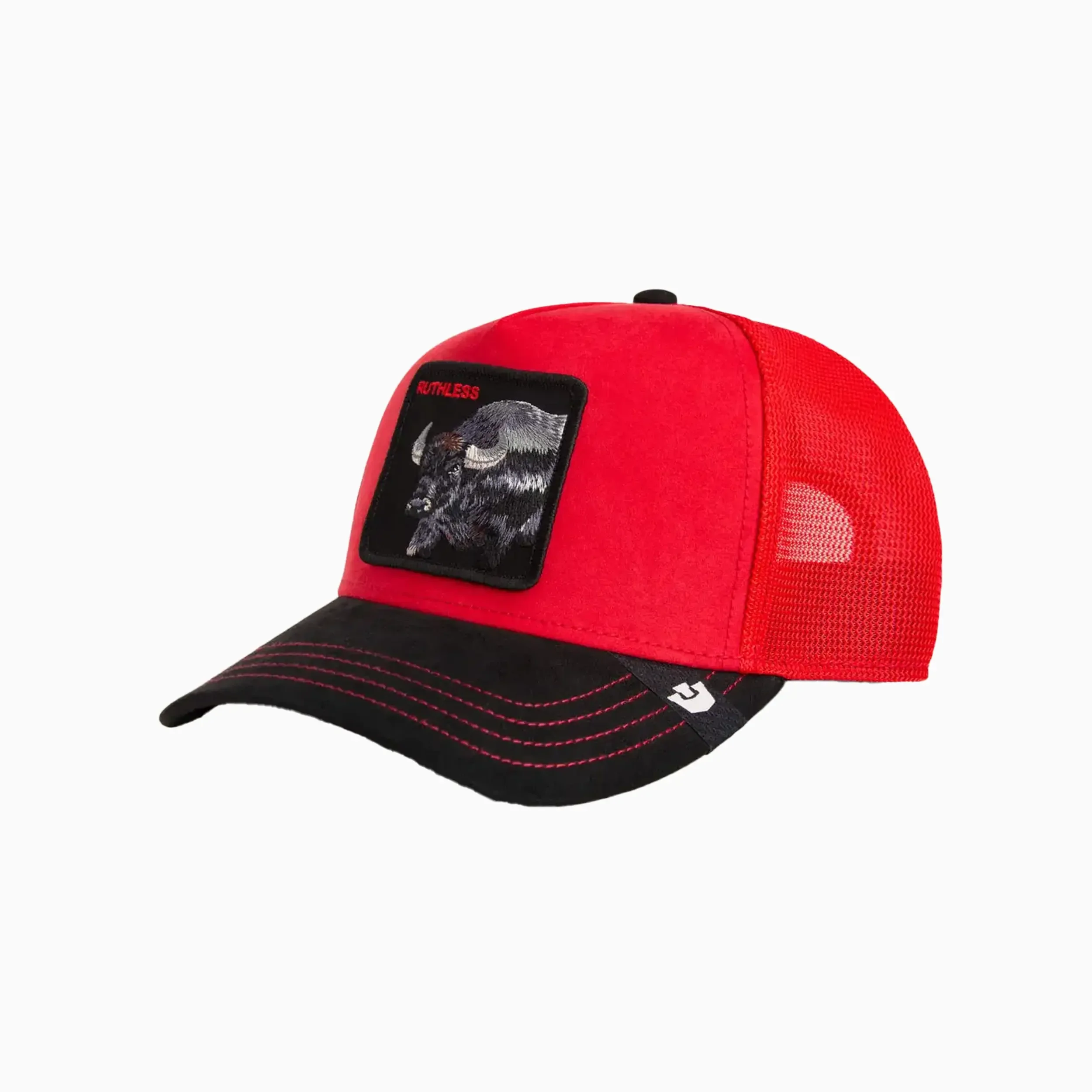 Suede Buffalo Trucker Hat - Image 3
