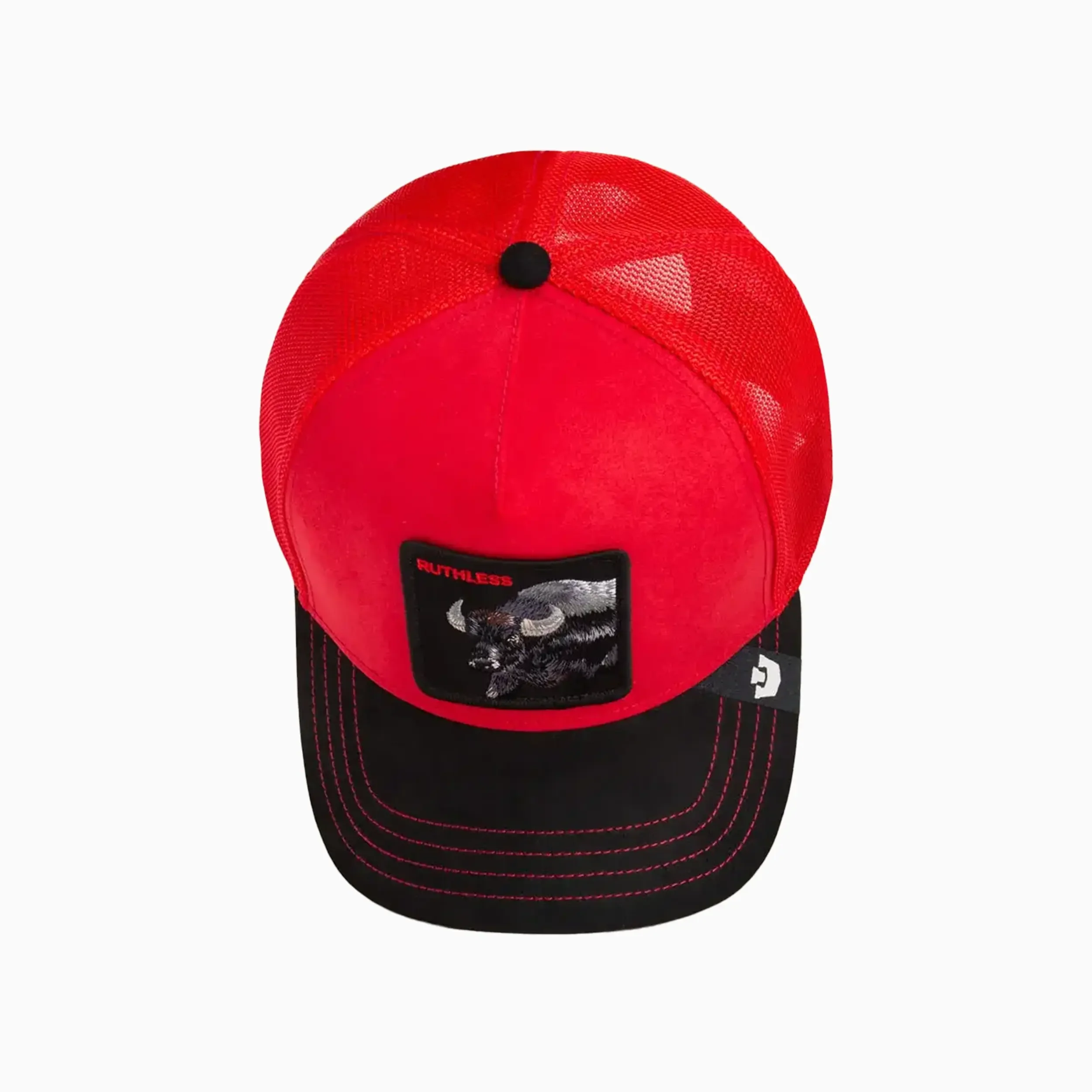 Suede Buffalo Trucker Hat - Image 7