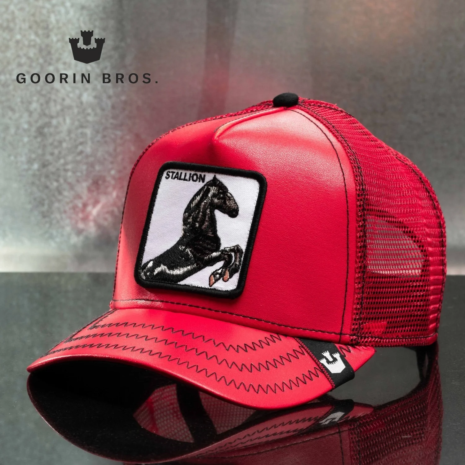 The Cherry Mustang Trucker Hat - Image 5
