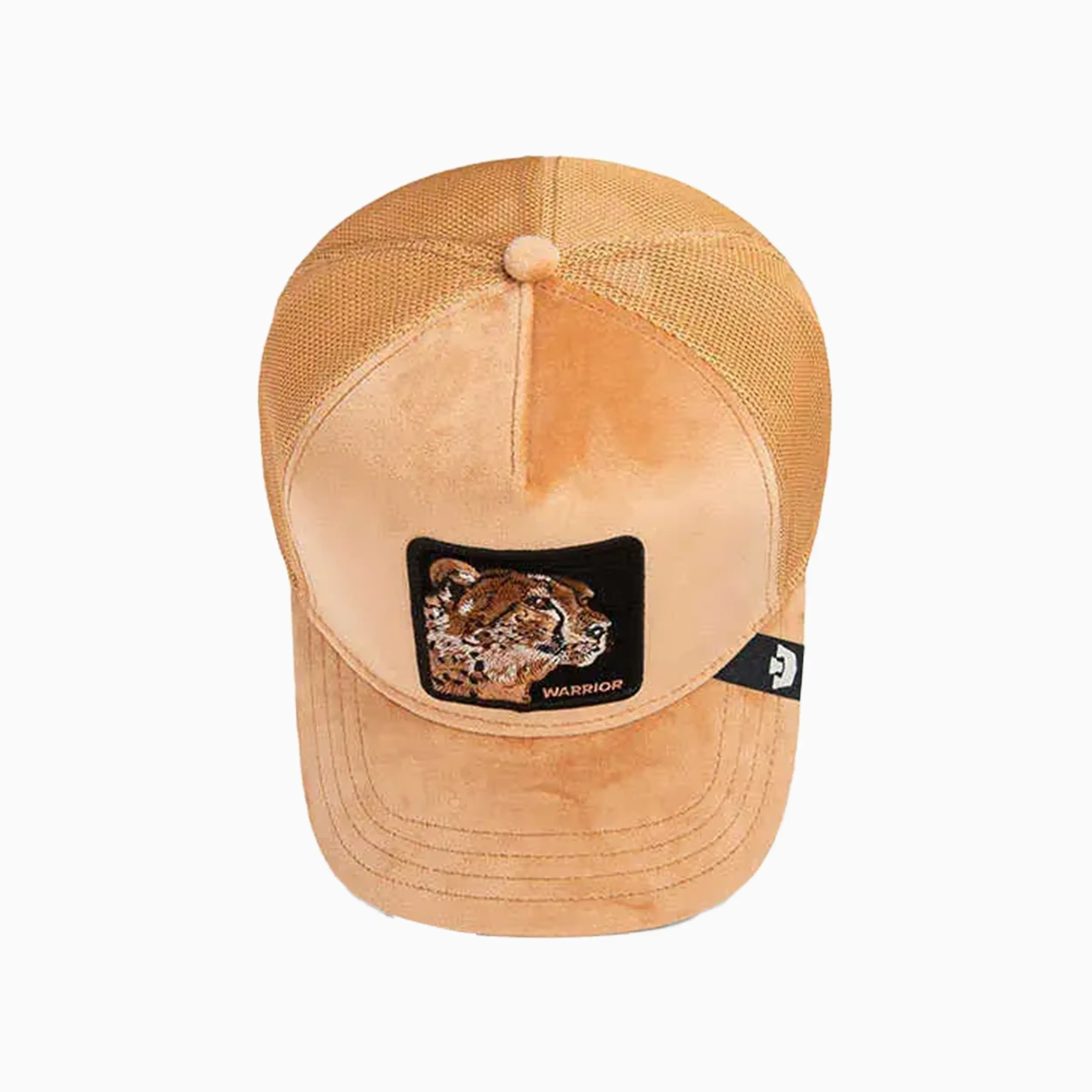 Velour Cheetah Trucker Hat - Image 7