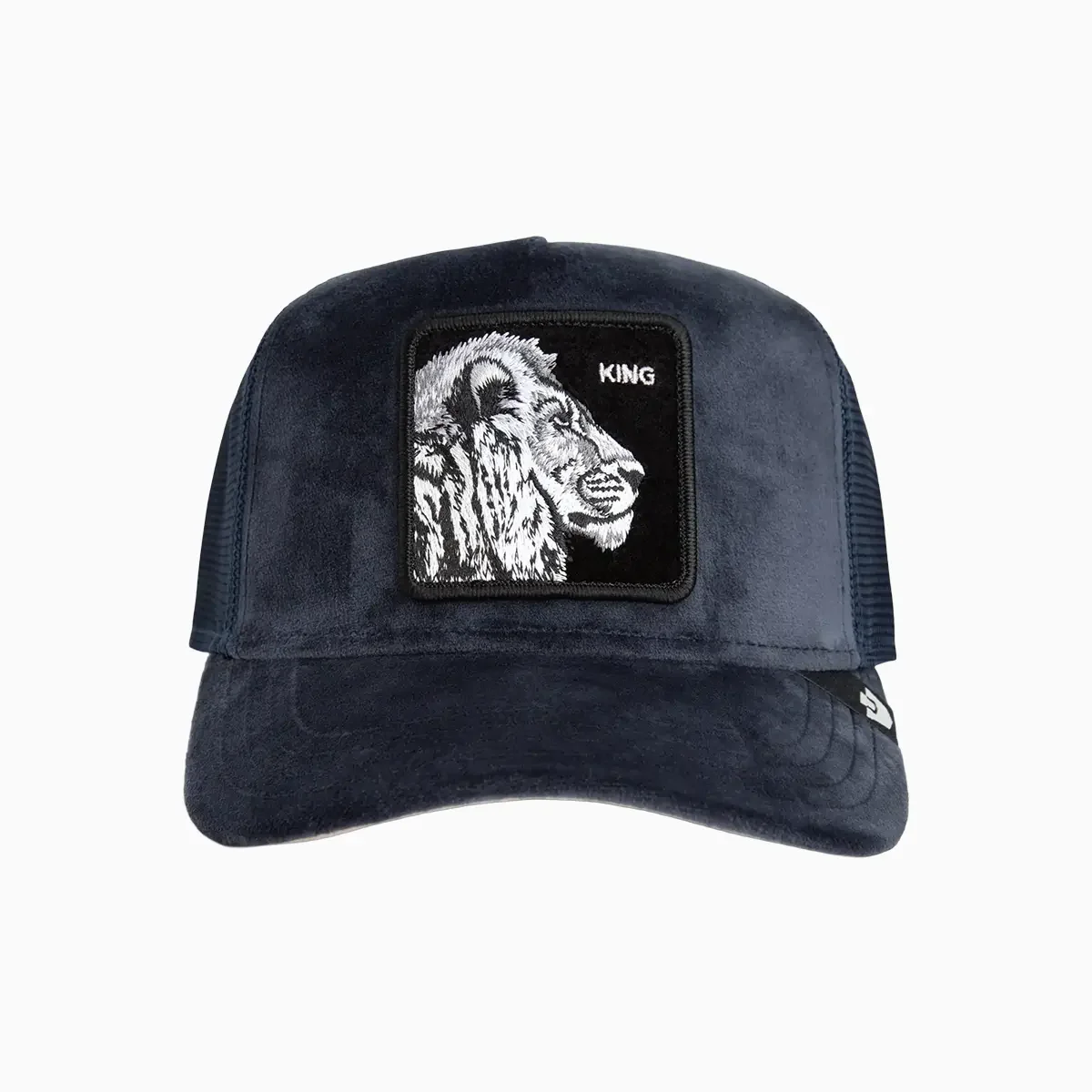 Velour Lion Trucker Hat