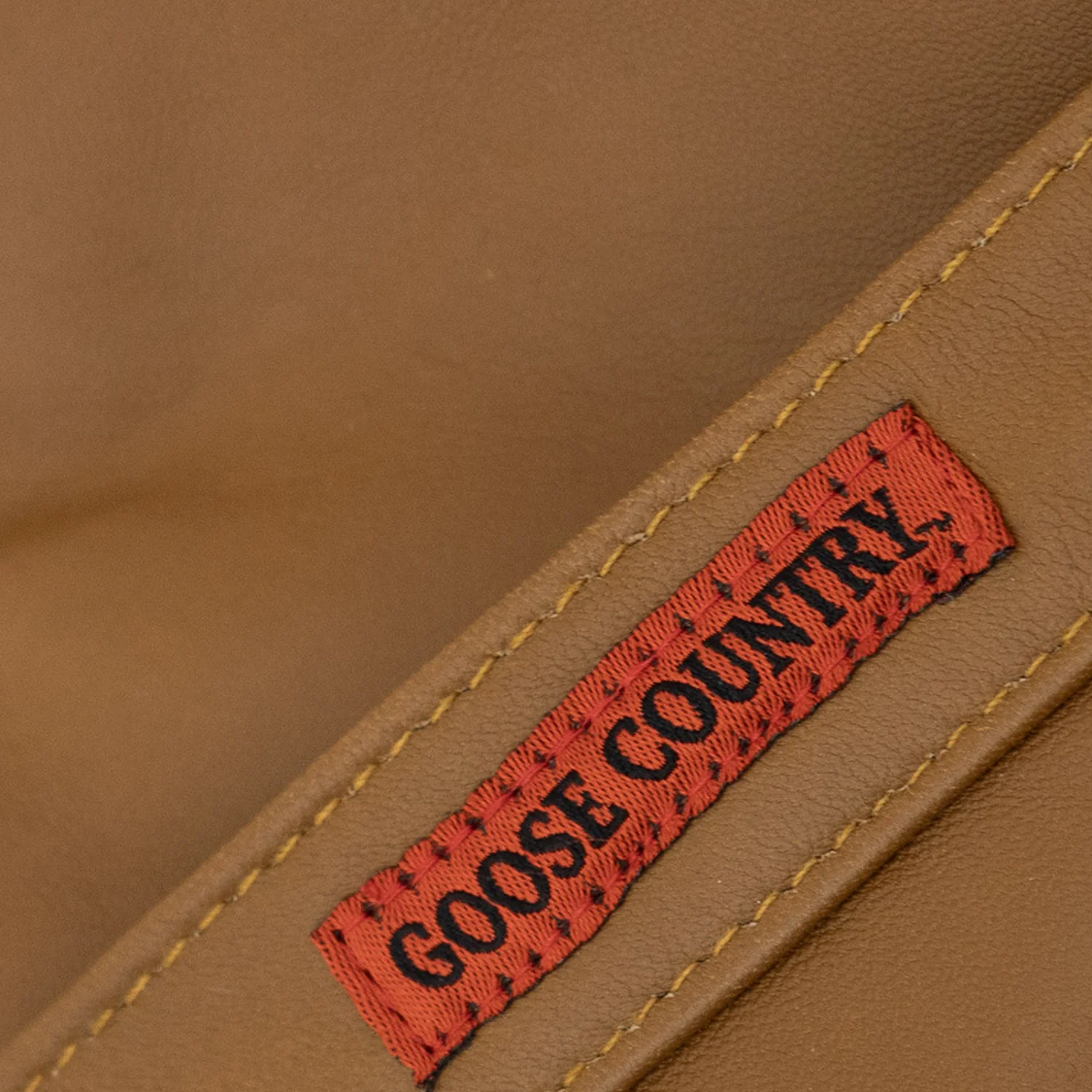 Men's Brown & Green Leather V Bomber Jacket - Image 3