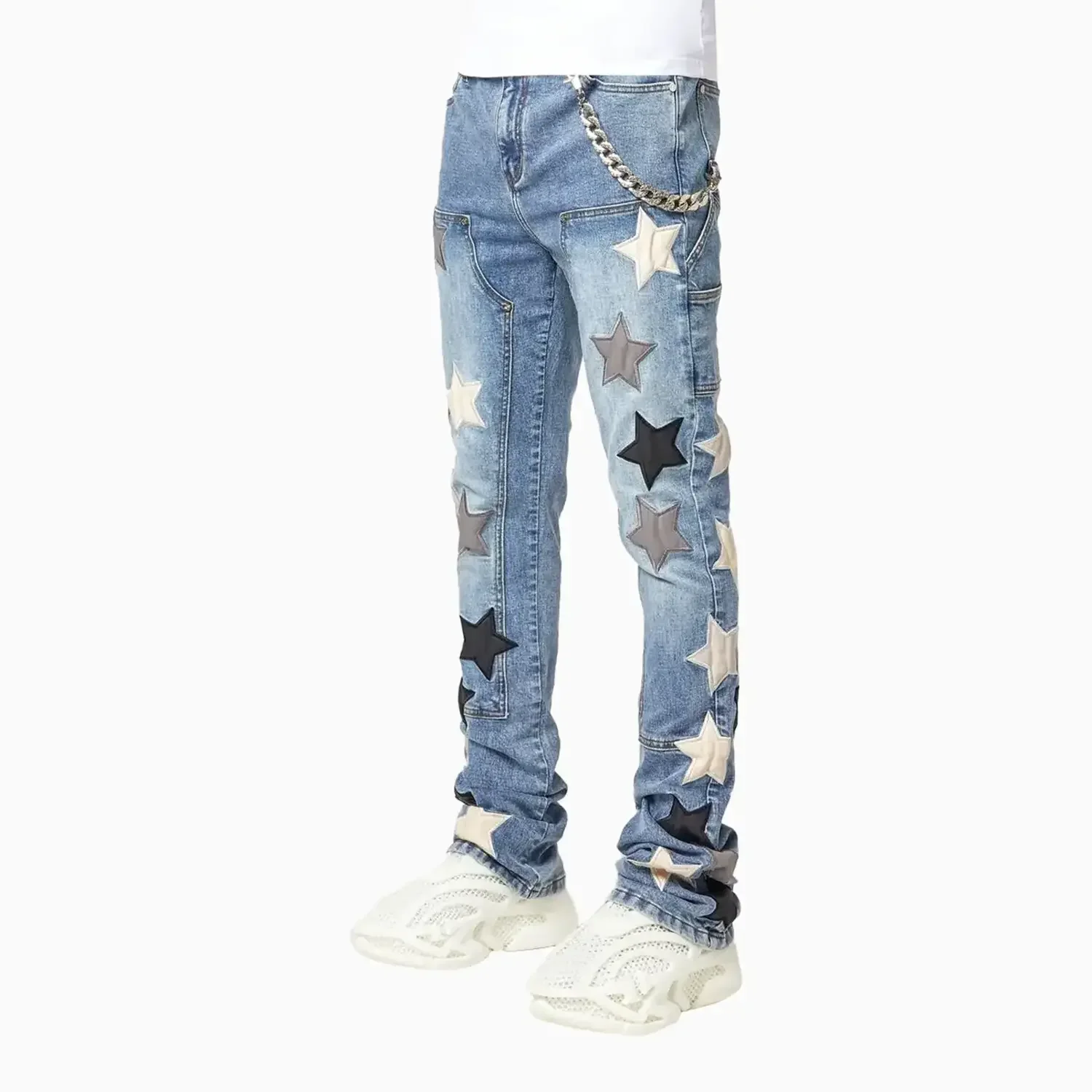 Men's Vintage Stars Denim Pant - Image 3