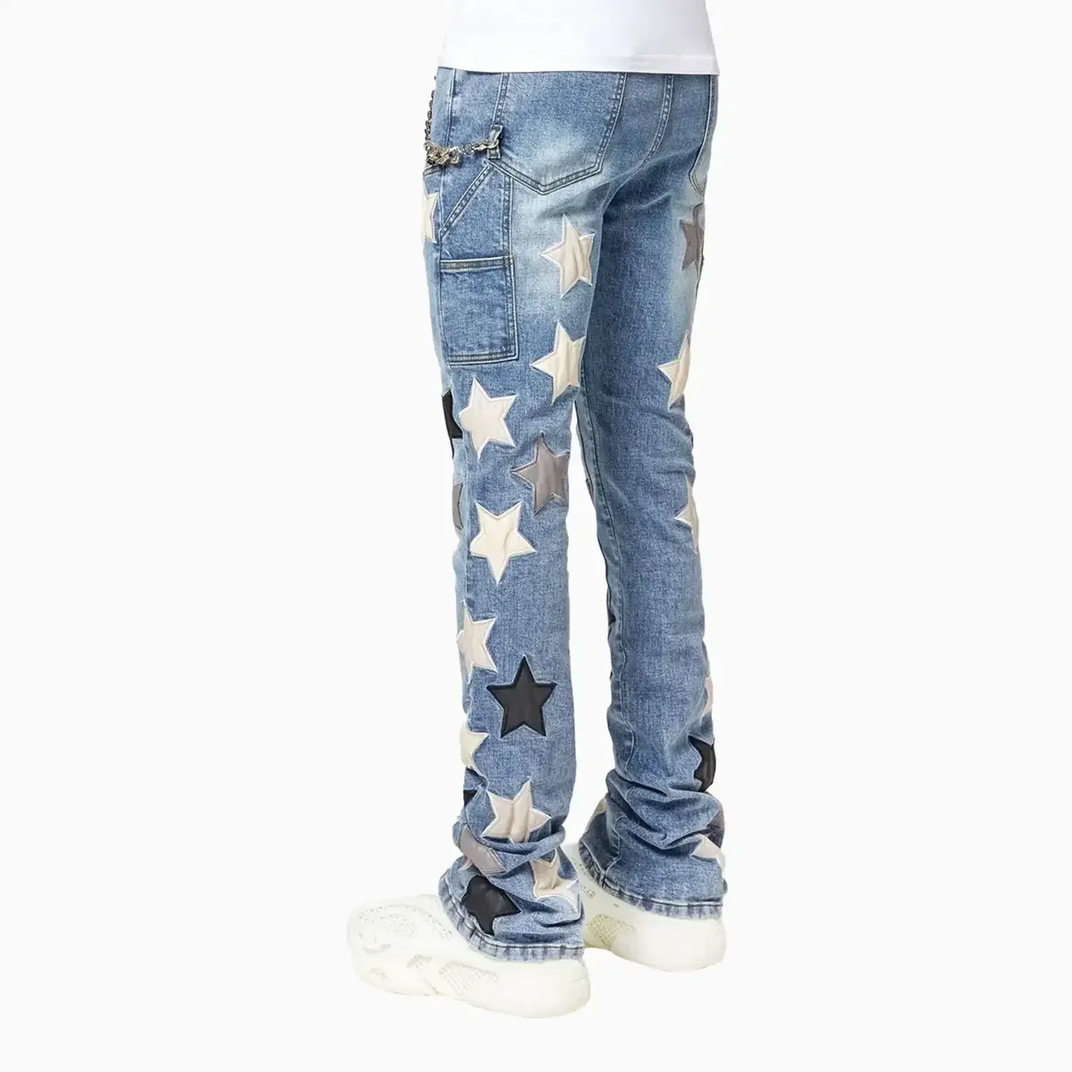 Men's Vintage Stars Denim Pant - Image 4