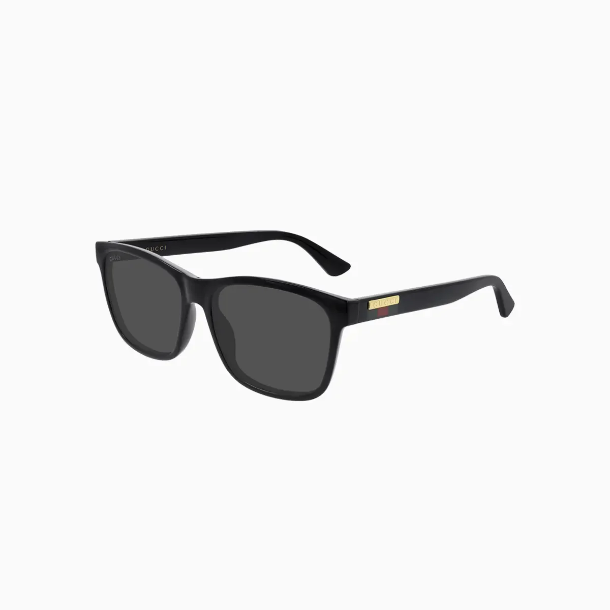 Men's Gucci Black Grey Sunglasses - Image 4