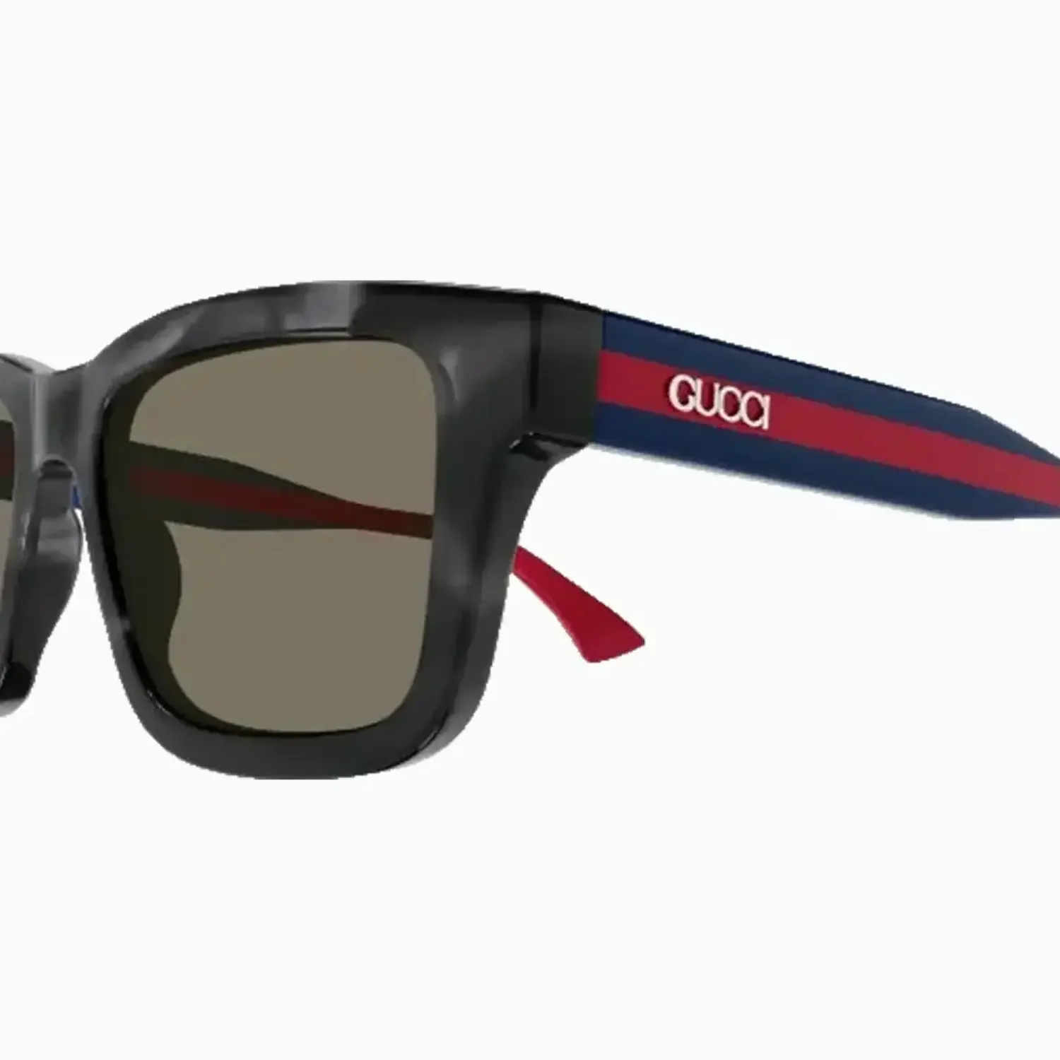Men's Rectangular Frame Sunglasses - Image 3
