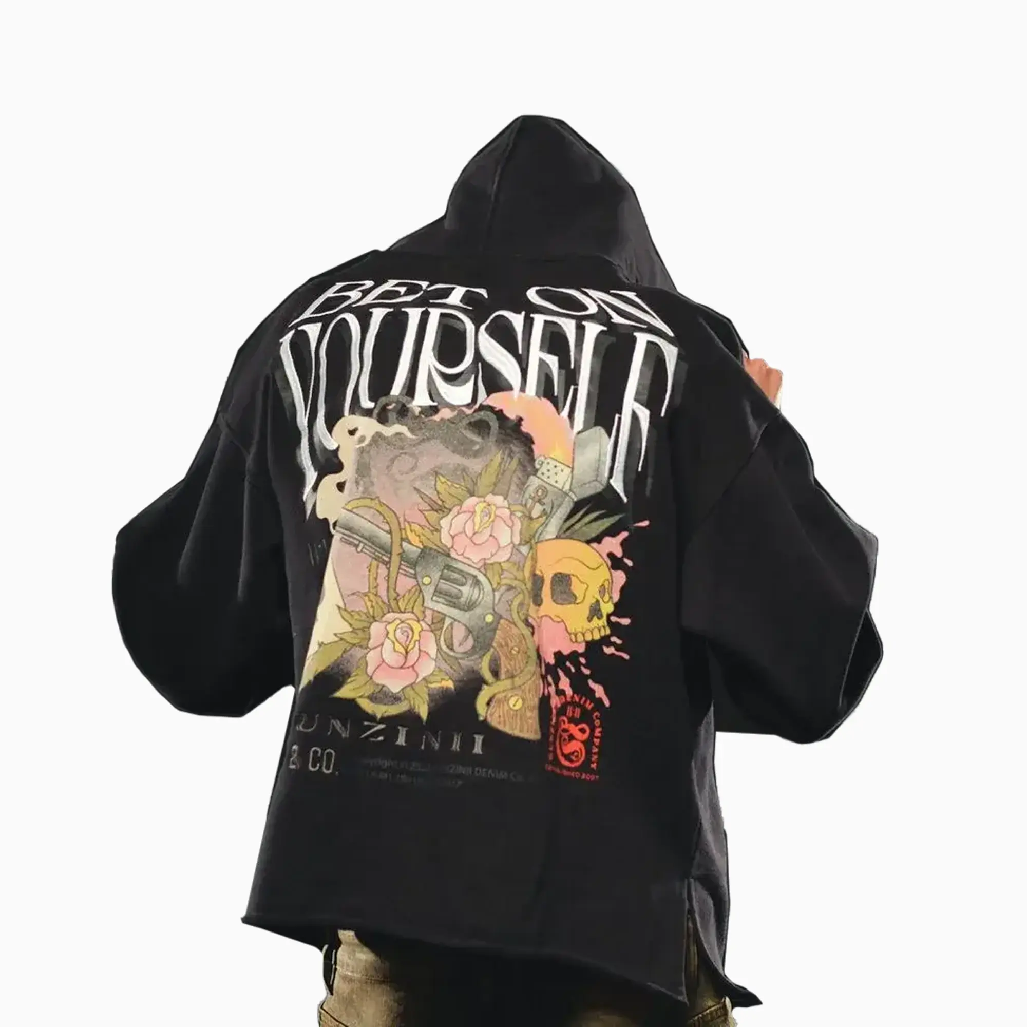 Men's Bet On Yourself Pull Over Hoodie - Image 3