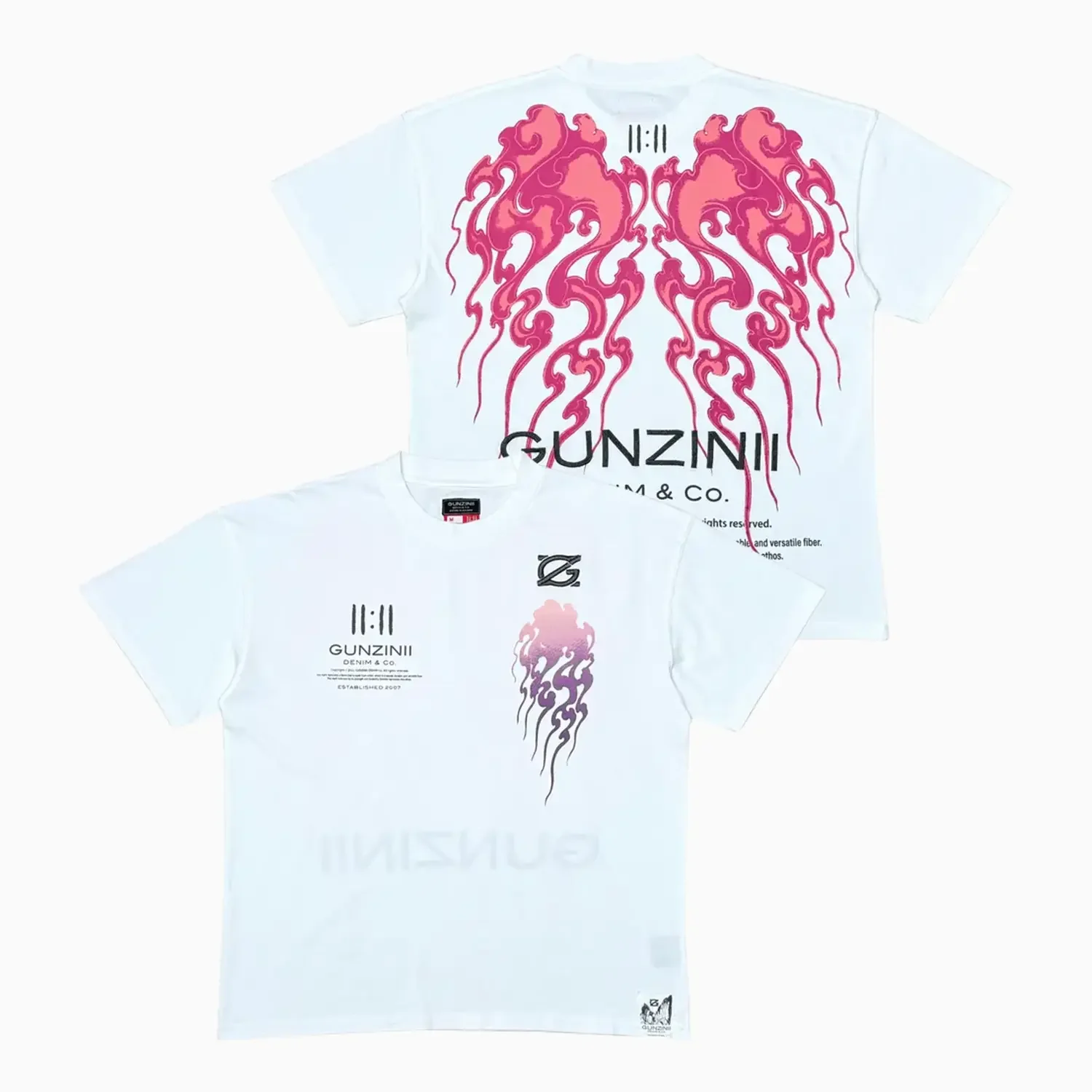 Men's Flame Garment Dyed T-Shirt - Image 5