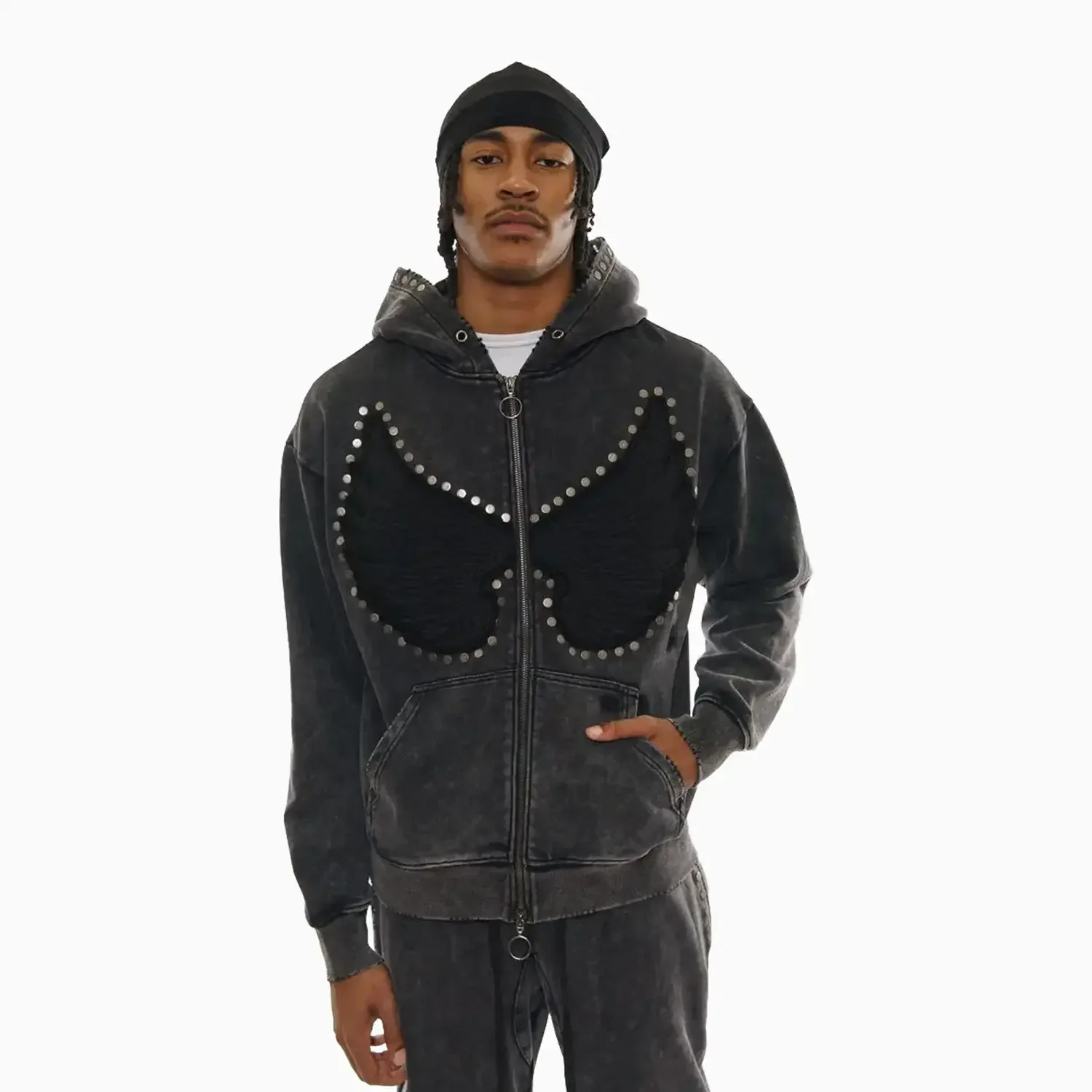 Men's Gunzinii French Terry Hoodie Set - Image 3