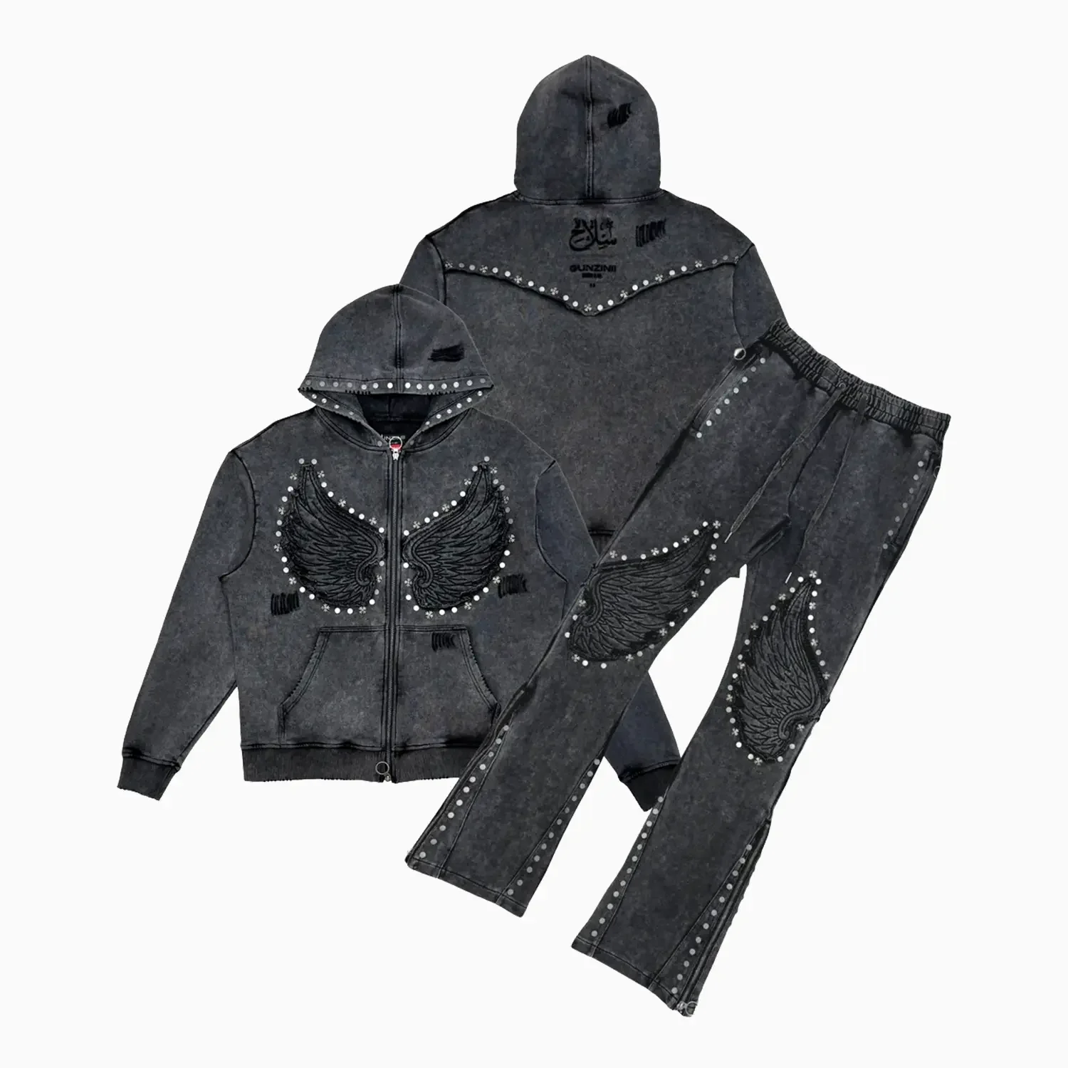 Men's Gunzinii French Terry Hoodie Set - Image 6