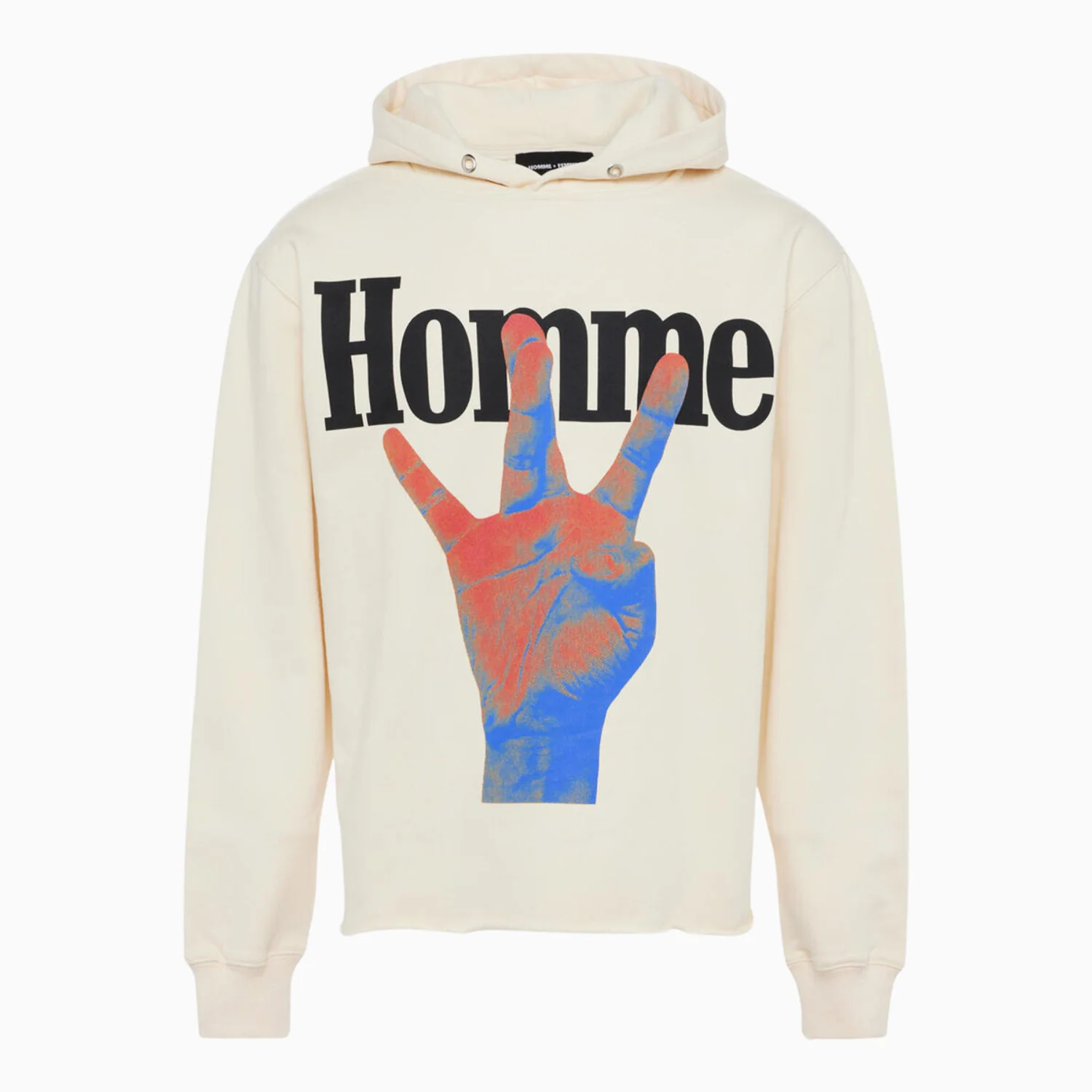 Men's Twisted Fingers Infrared Pull Over Hoodie - Image 2