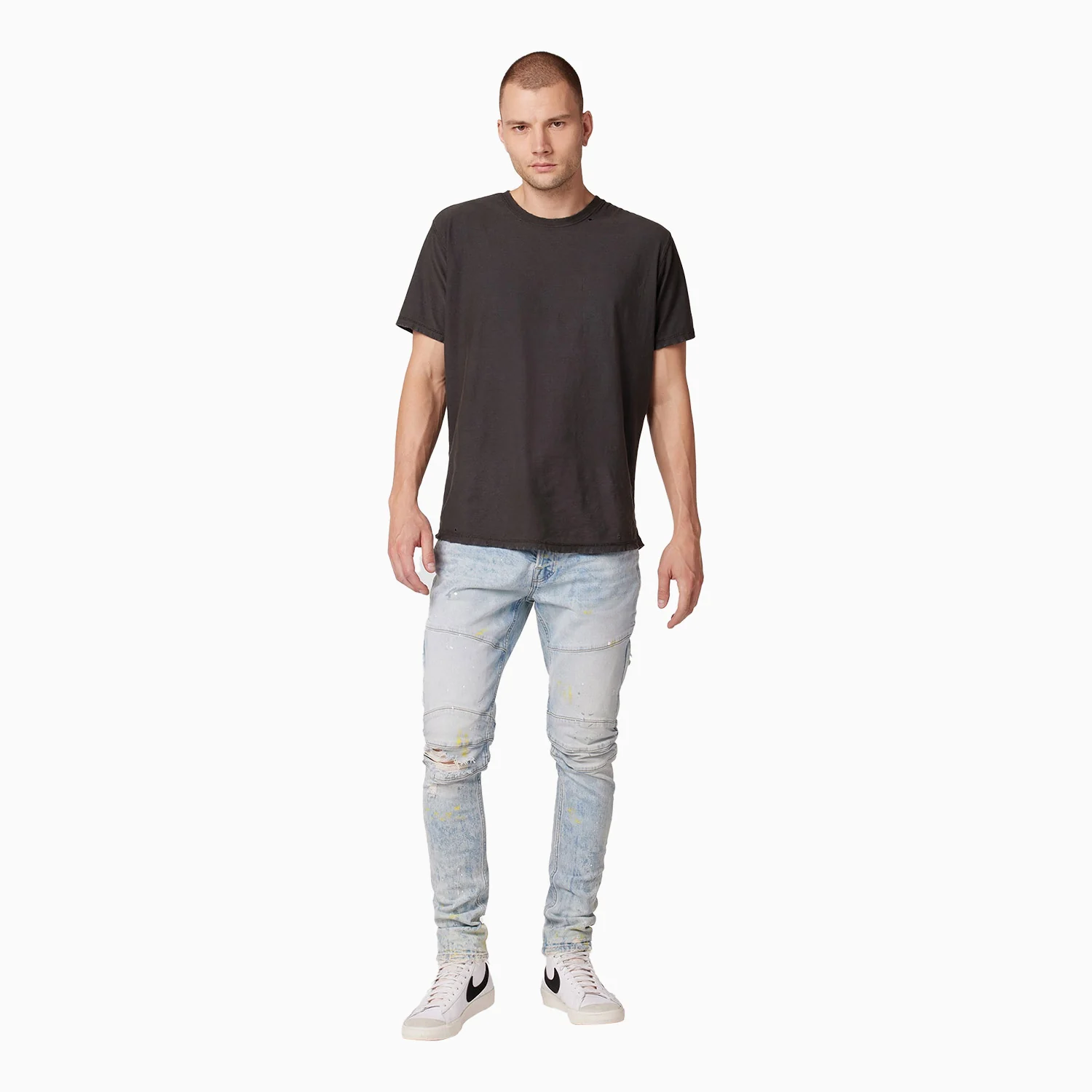 Men's Zack Biker Skinny Denim Pant - Image 5