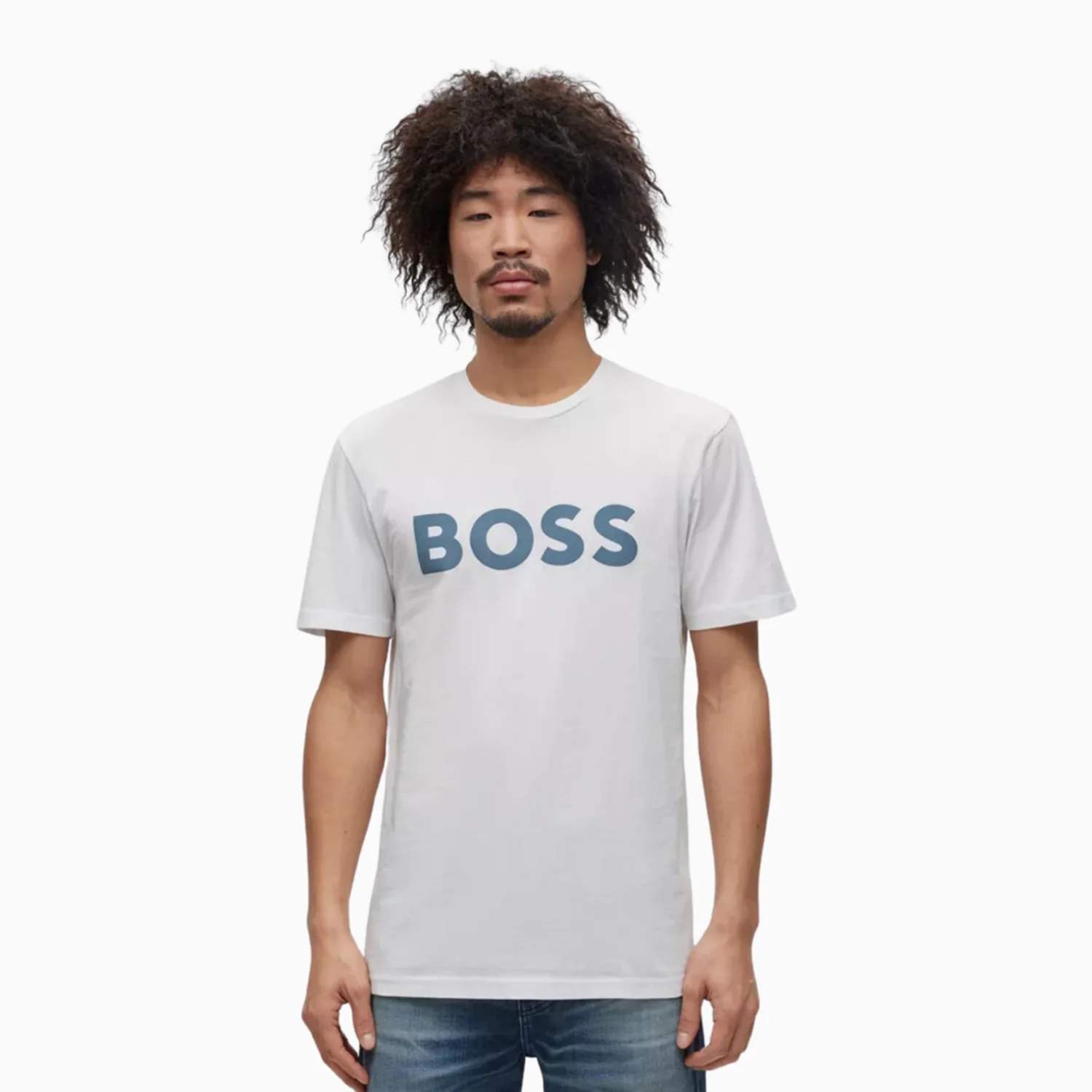 Men's Cotton Jersey Crew Neck T Shirt