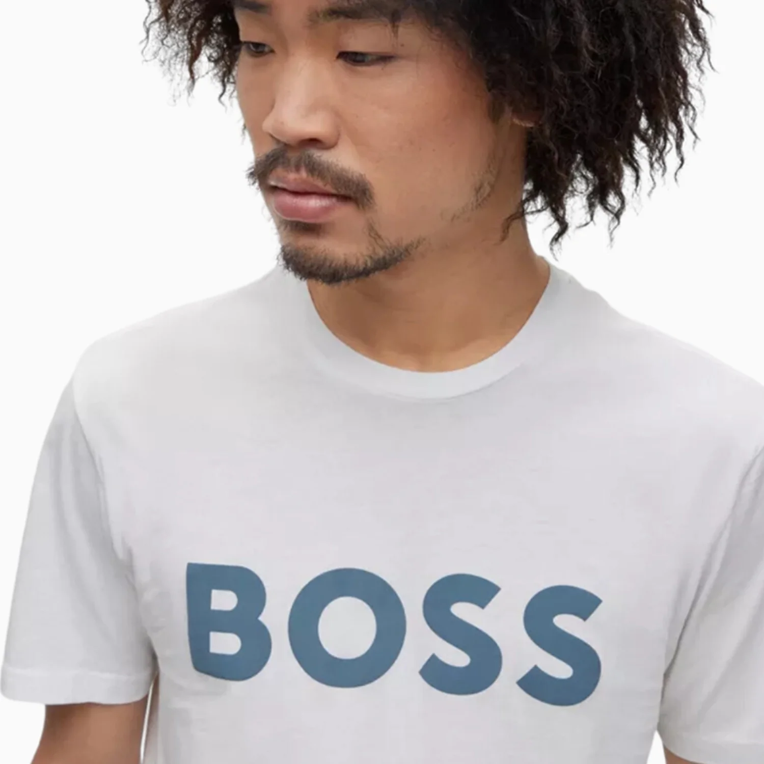 Men's Cotton Jersey Crew Neck T Shirt - Image 3
