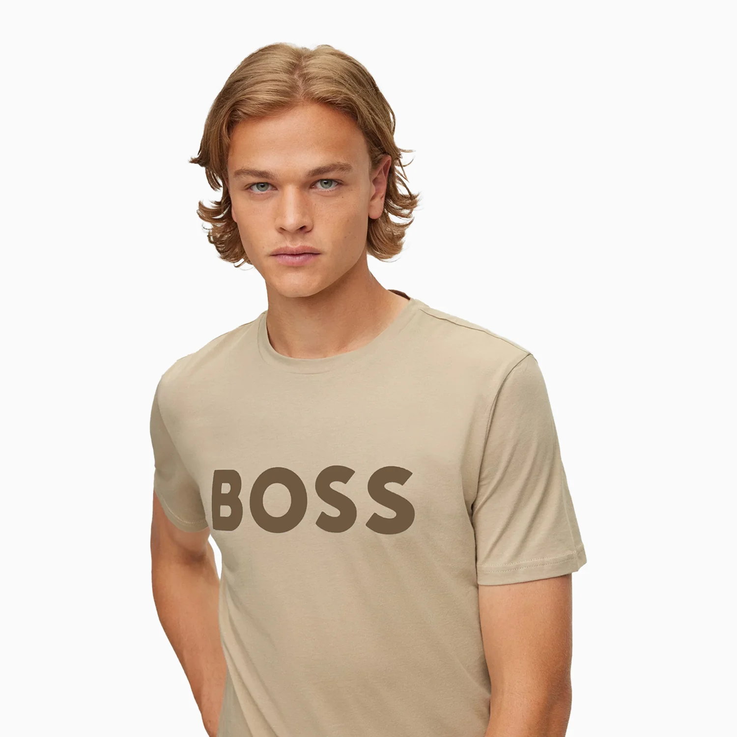 Men's Cotton Jersey Crew Neck T Shirt - Image 3