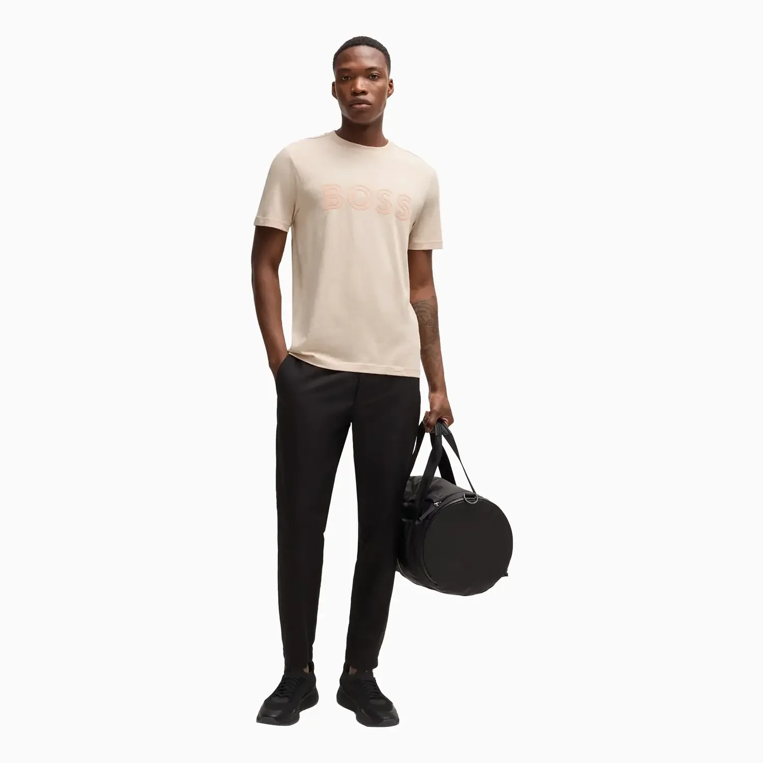 Men's Cotton Jersey Regular Fit T-Shirt With Logo Artwork - Image 3