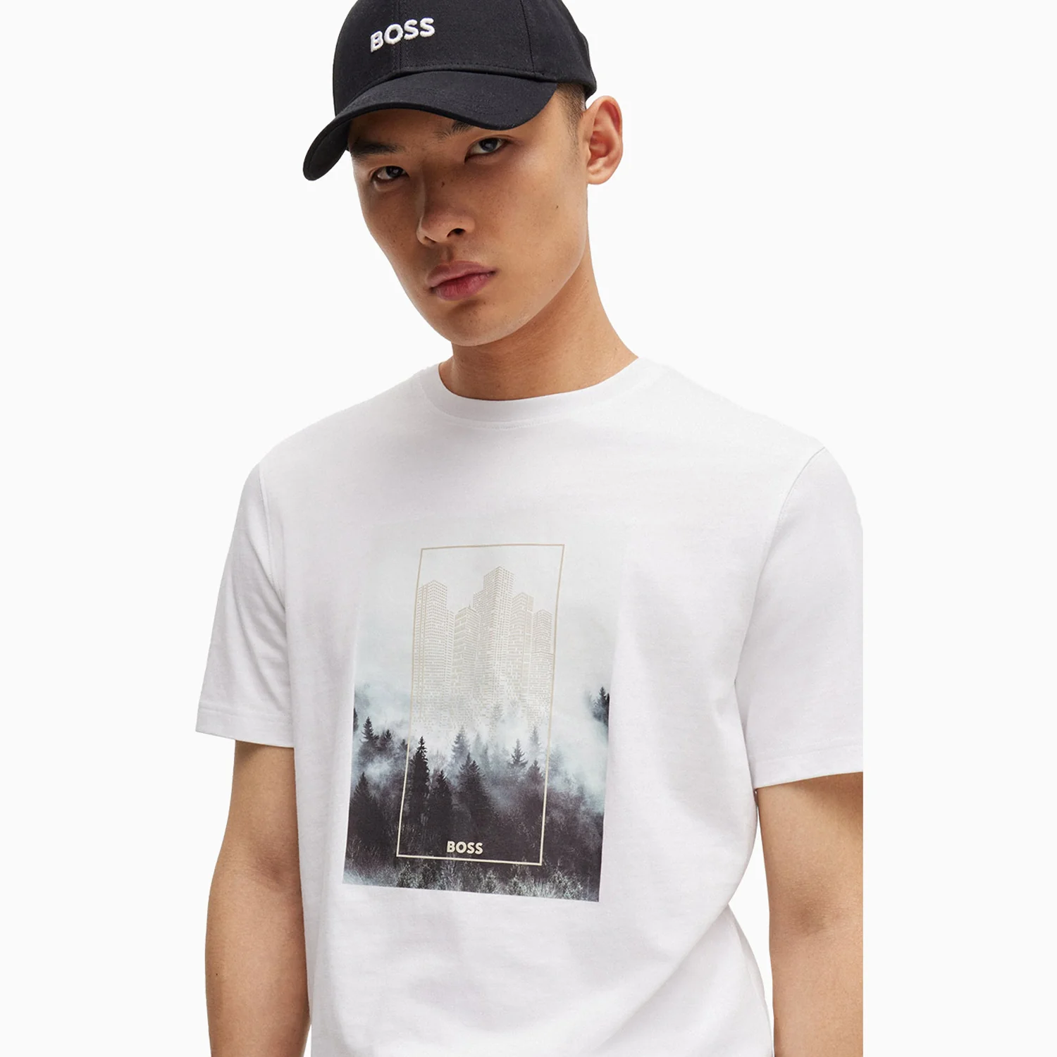 Men's Cotton Jersey Regular Fit T-Shirt With Seasonal Graphic Print - Image 4