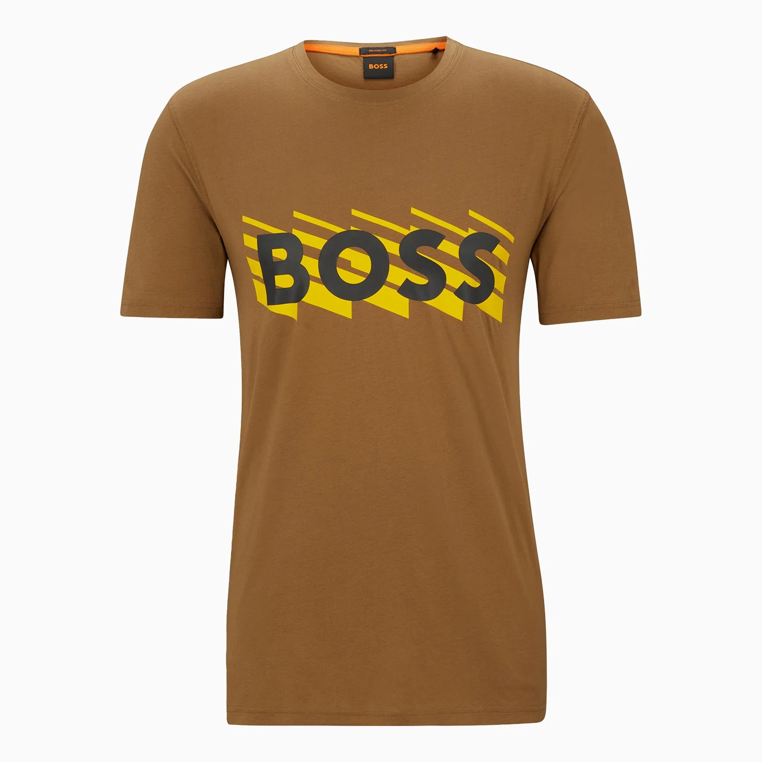 Men's Cotton Jersey T-Shirt  With Rubber Print Logo - Image 2